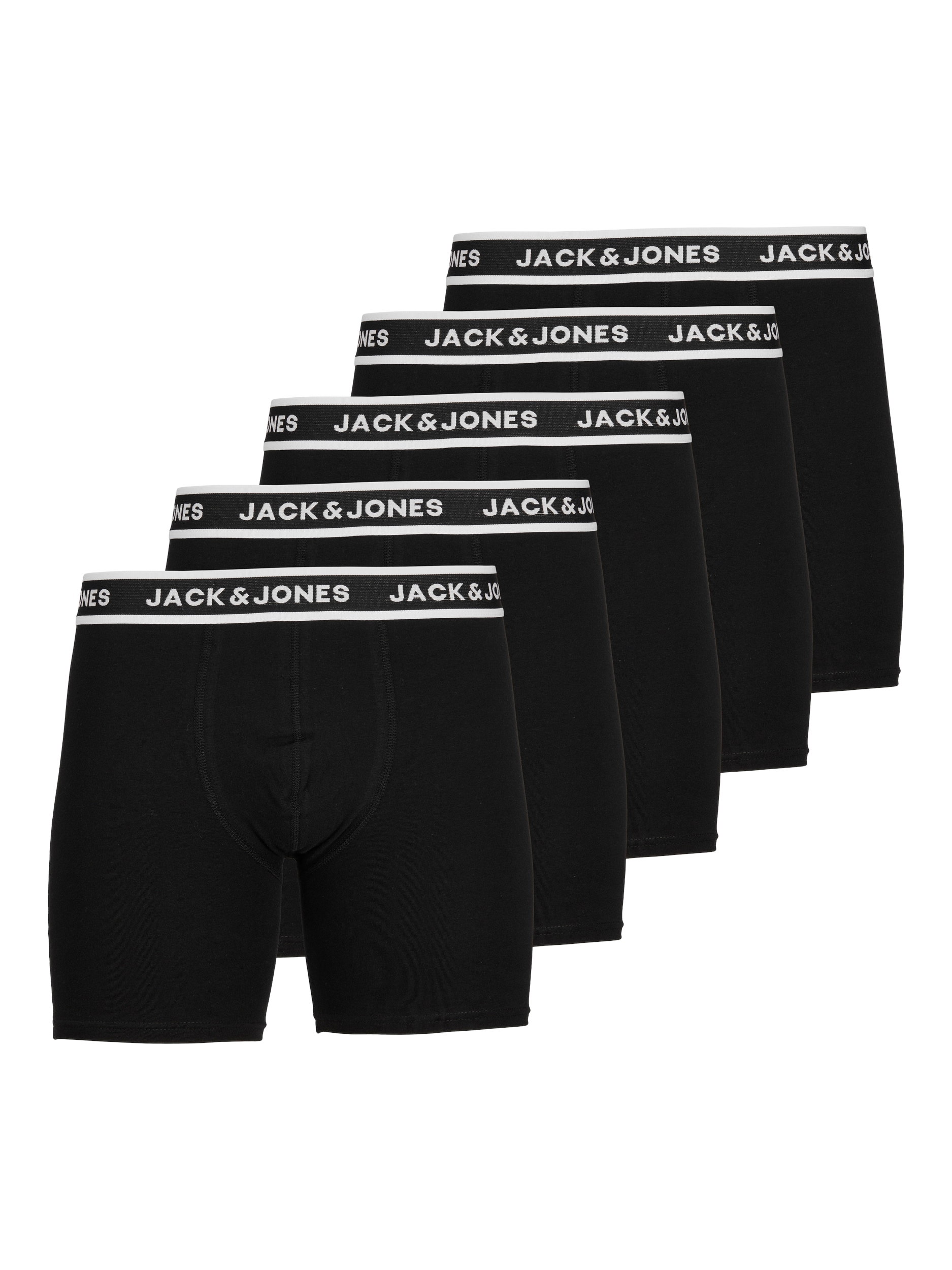 Jack & Jones Boxershorts »JJ JACSOLID BOXER BRIEFS 5 P«, (Packung, 5 St.) von Jack & Jones