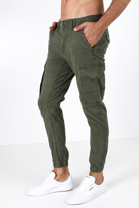 Jack & Jones Cargohose L32 | Olive | Herren  | 30/32 von Jack & Jones