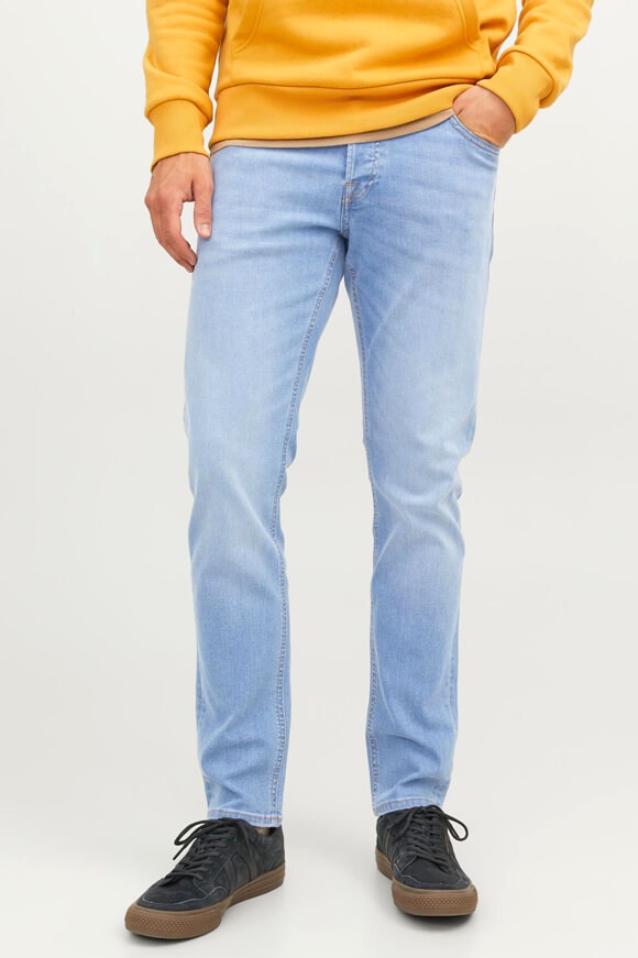 Jack & Jones Glenn Slim Fit Jeans L32 | Light Blue | Herren  | 30/32 von Jack & Jones