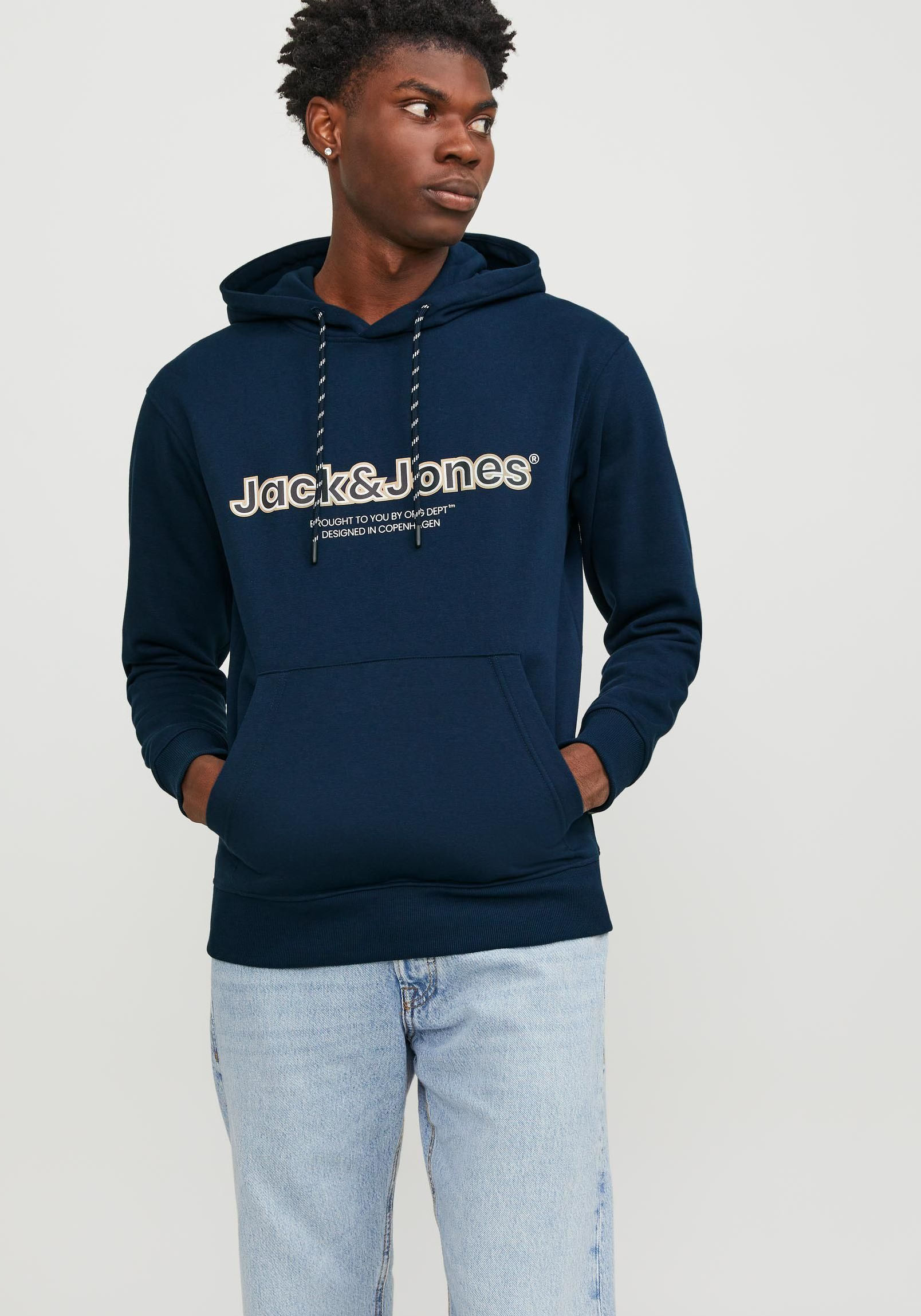 Jack & Jones Hoodie »JORLAKEWOOD SWEAT HOOD BF« von Jack & Jones