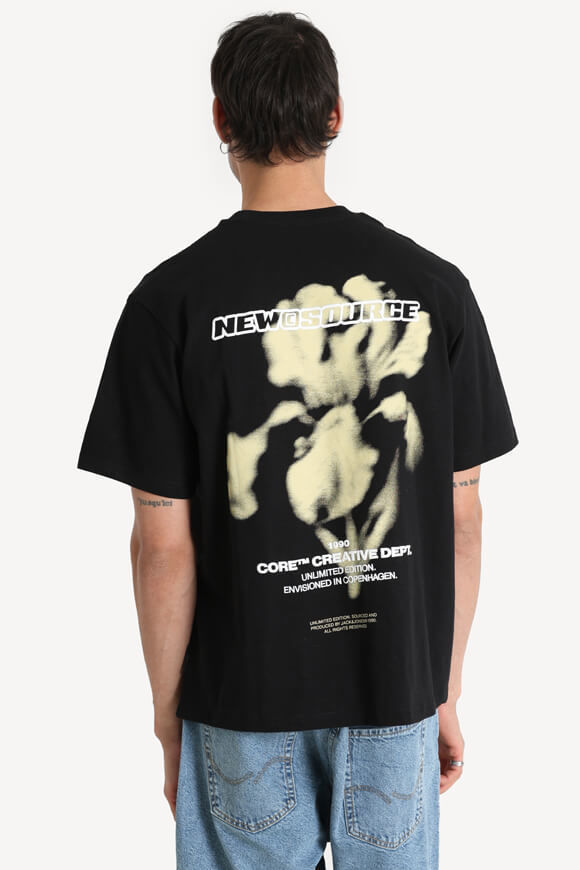 Jack & Jones JCORECHARGE Oversize T-Shirt | Black | Herren | XS Jack & Jones JCORECHARGE Oversize T-Shirt | Black | Herren | XS von Jack & Jones