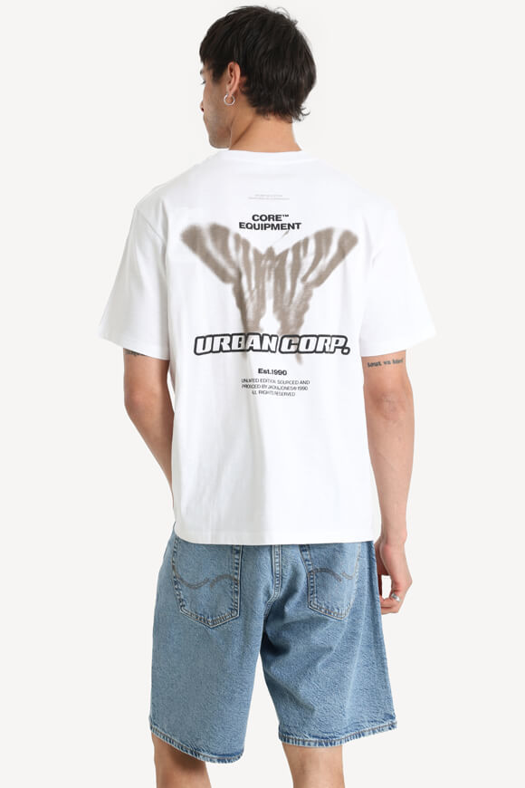 Jack & Jones JCORECHARGE Oversize T-Shirt | Bright White | Herren | XS Jack & Jones JCORECHARGE Oversize T-Shirt | Bright White | Herren | XS von Jack & Jones