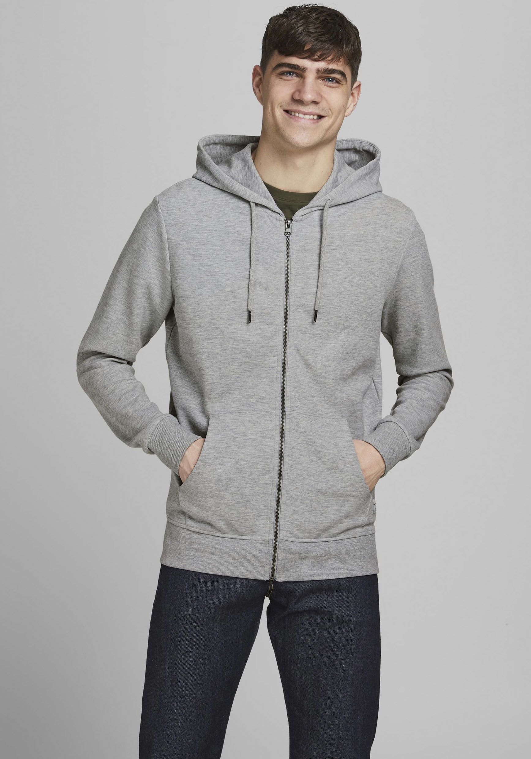 Jack & Jones Kapuzensweatjacke »BASIC SWEAT ZIP HOOD« von Jack & Jones