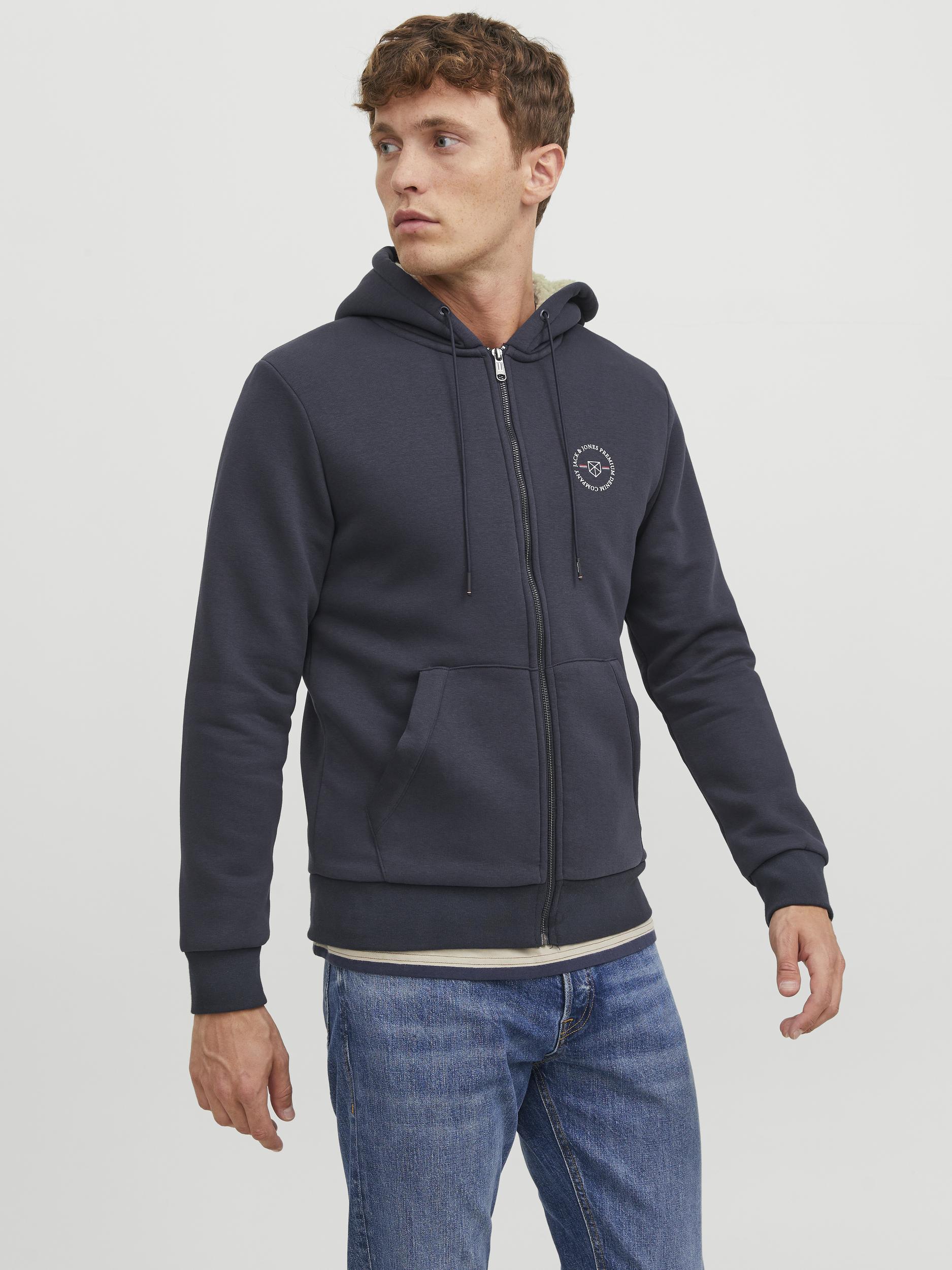 Jack & Jones Kapuzensweatjacke »JPRBLUSHIELD TEDDY SWEAT ZIP SG SN« von Jack & Jones