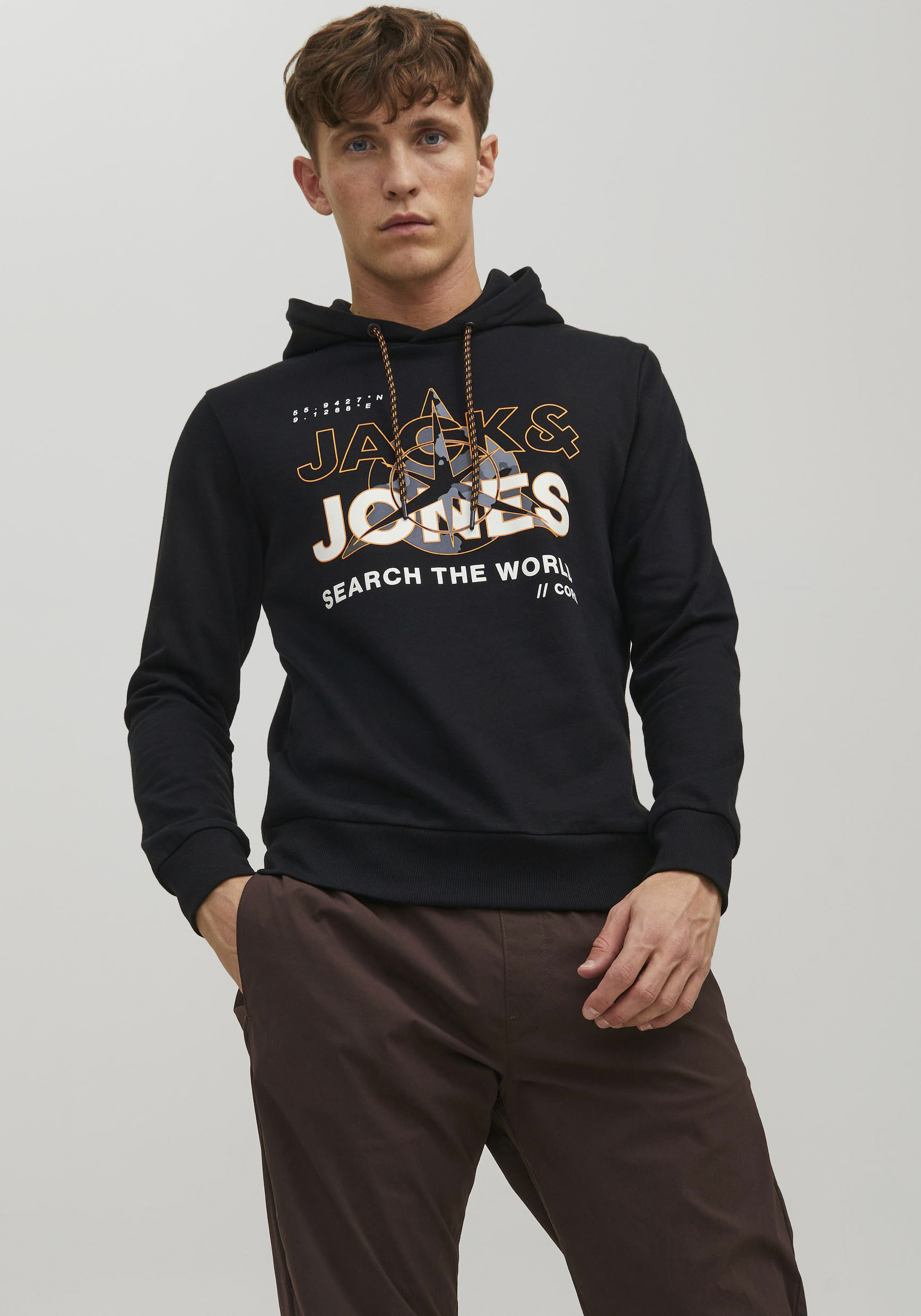 Jack & Jones Kapuzensweatshirt »JCOHUNT SWEAT HOOD LN« von Jack & Jones