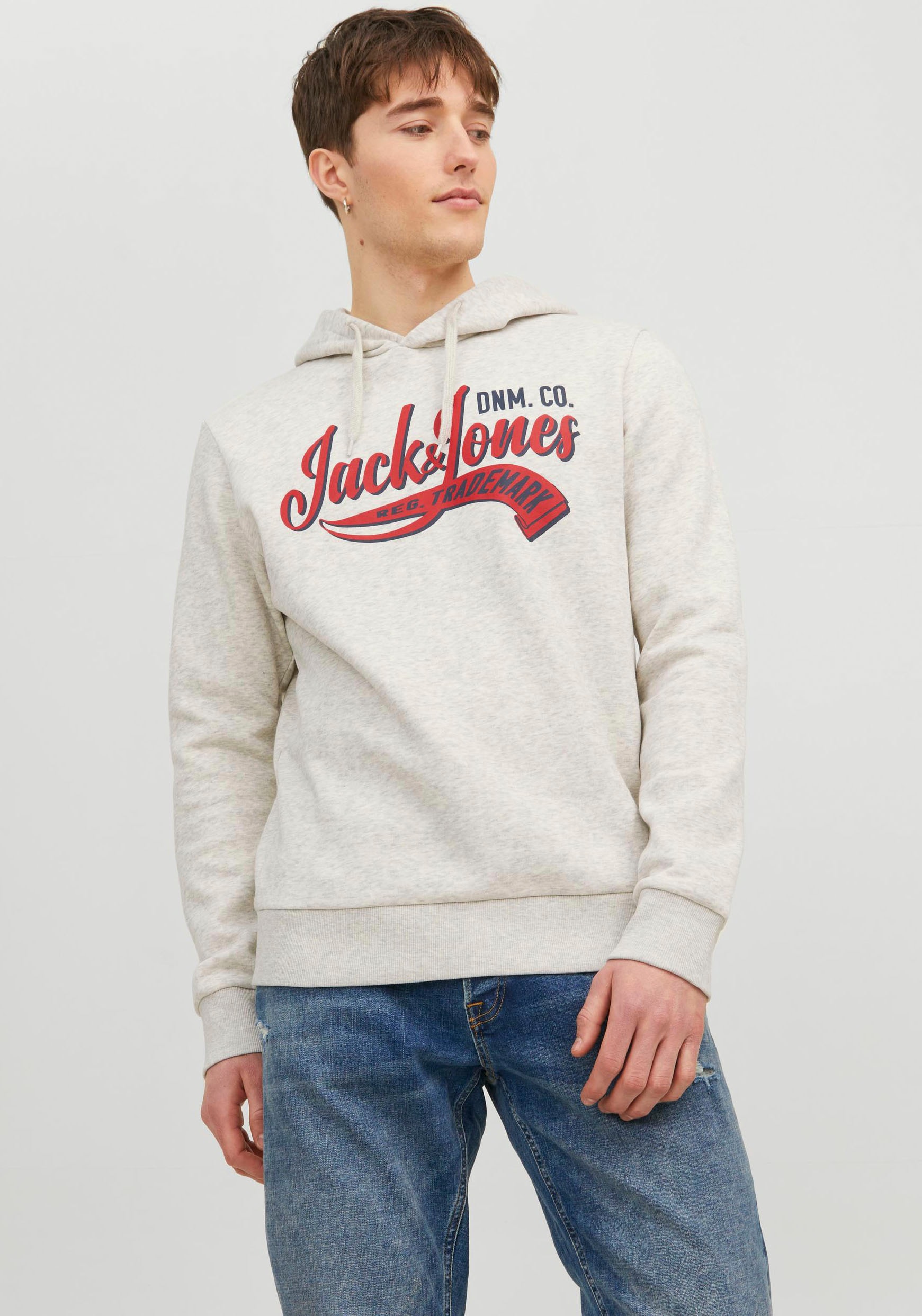 Jack & Jones Kapuzensweatshirt »JJELOGO SWEAT HOOD 2 COL 23/24 NOOS« von Jack & Jones