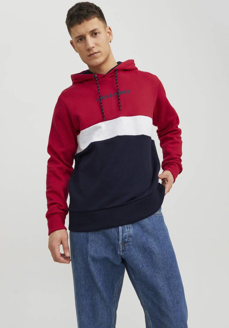 Jack & Jones Kapuzensweatshirt »JJEREID BLOCKING SWEAT HOOD NOOS« von Jack & Jones