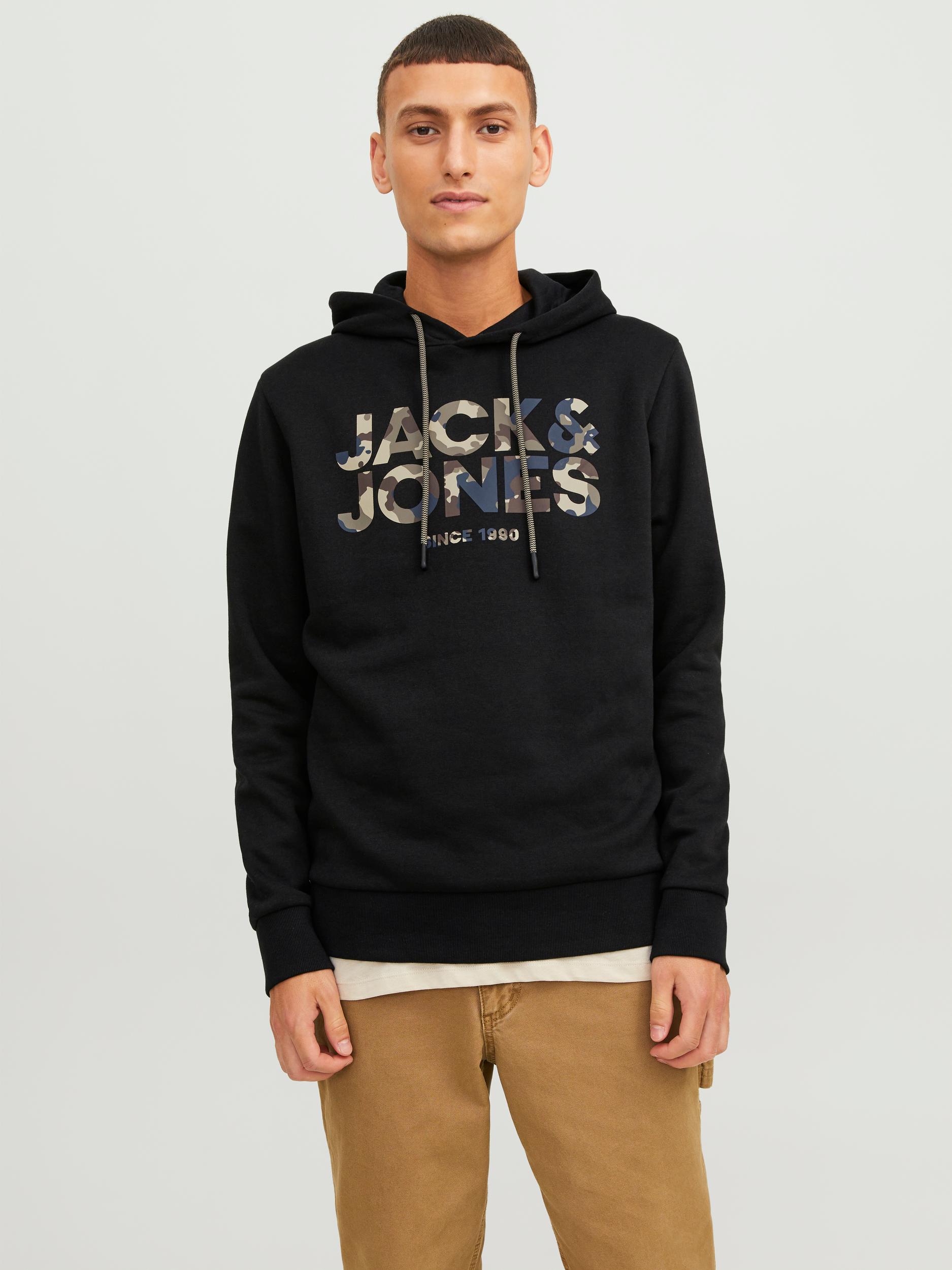Jack & Jones Kapuzensweatshirt »JJJAMES SWEAT HOOD« von Jack & Jones