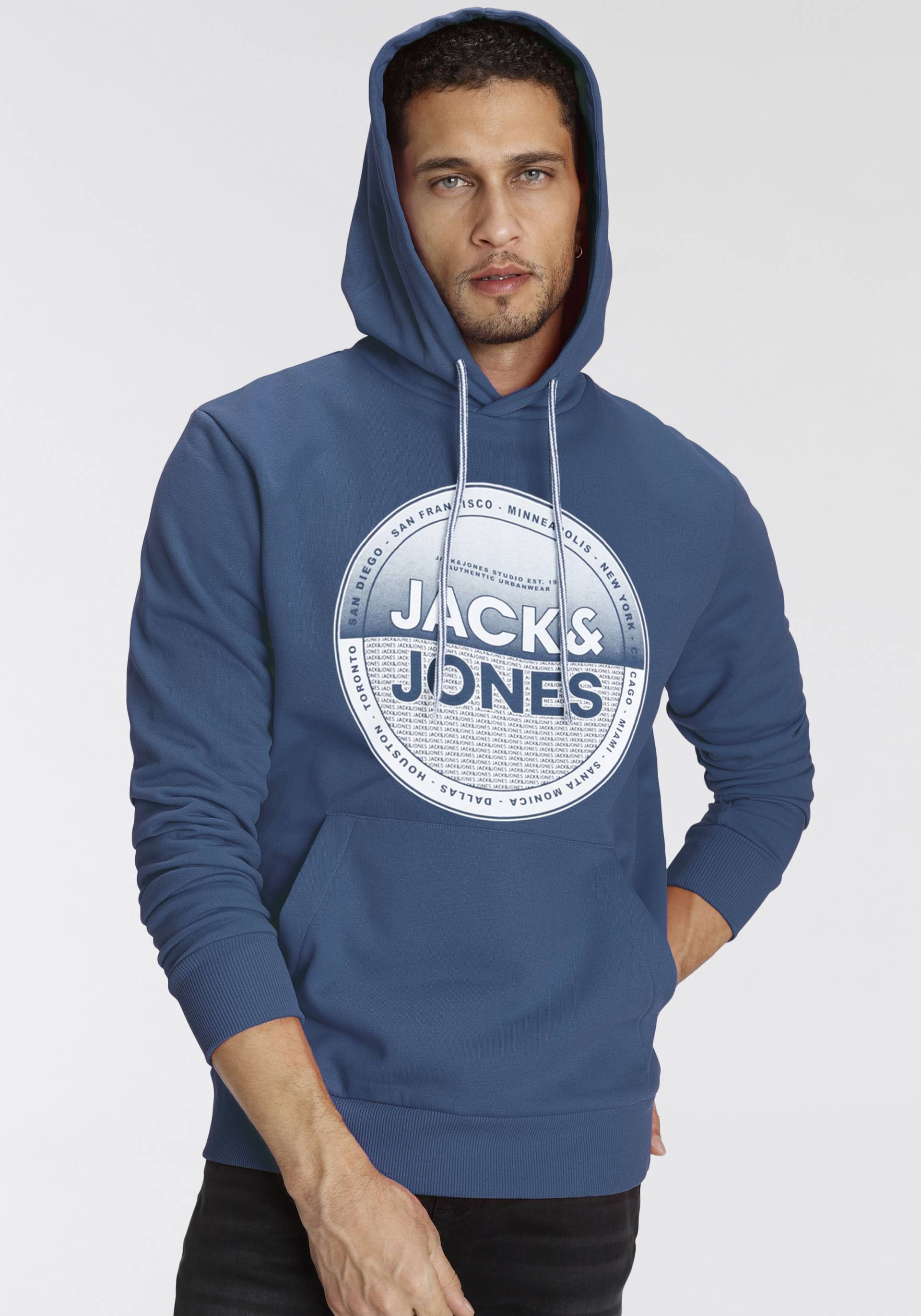 Jack & Jones Kapuzensweatshirt »JJLOYD SWEAT HOOD« von Jack & Jones