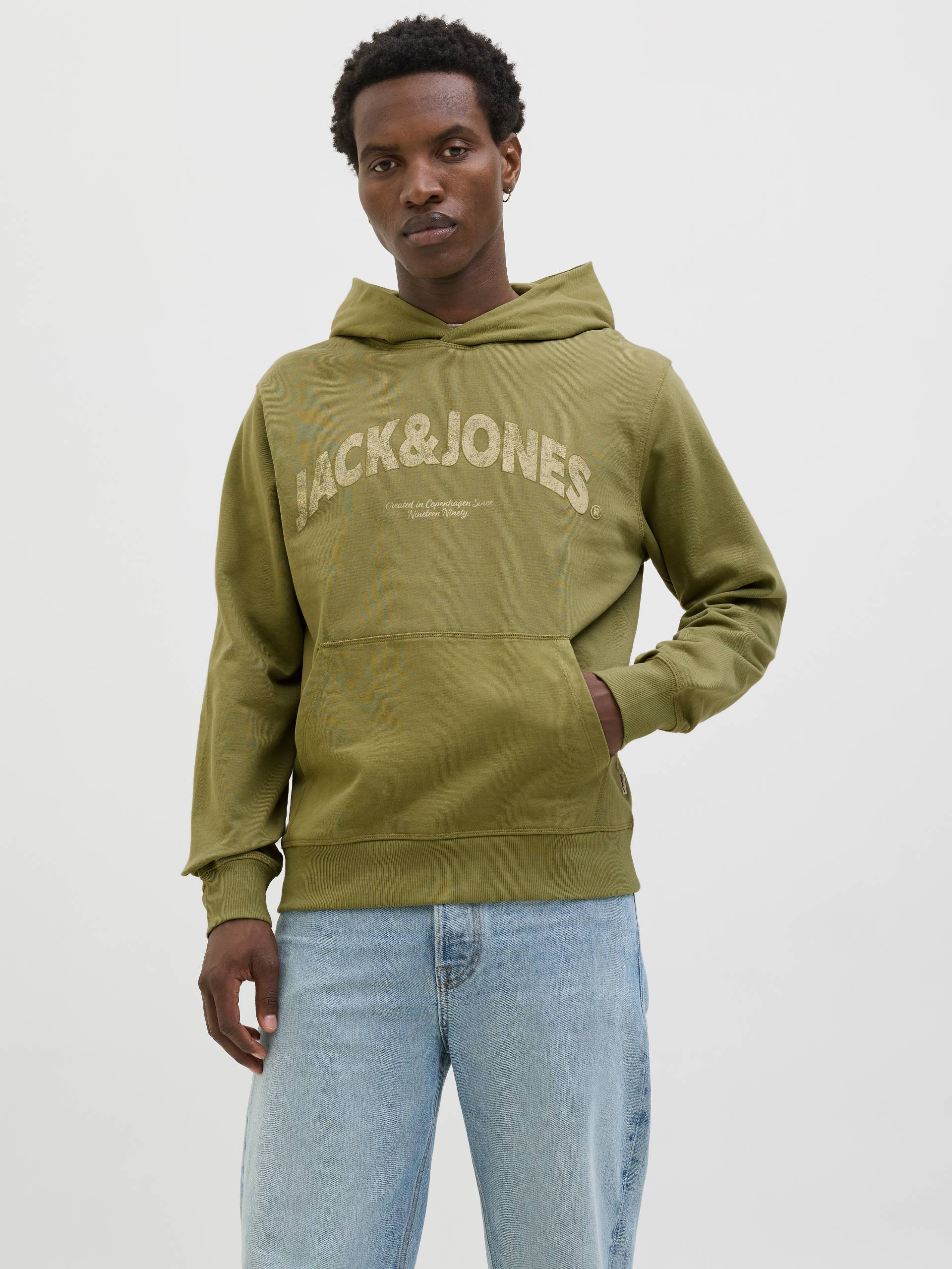 Jack & Jones Kapuzensweatshirt »JORALMERIA SWEAT HOOD«, mit Logo Print Jack & Jones Kapuzensweatshirt »JORALMERIA SWEAT HOOD«, mit Logo Print von Jack & Jones