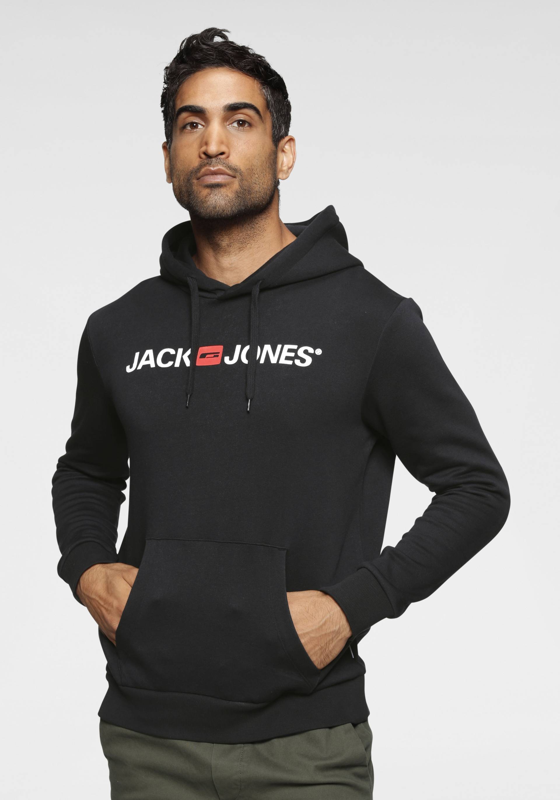 Jack & Jones Kapuzensweatshirt »Jack & Jones Logo Hoodie Oldschool« von Jack & Jones