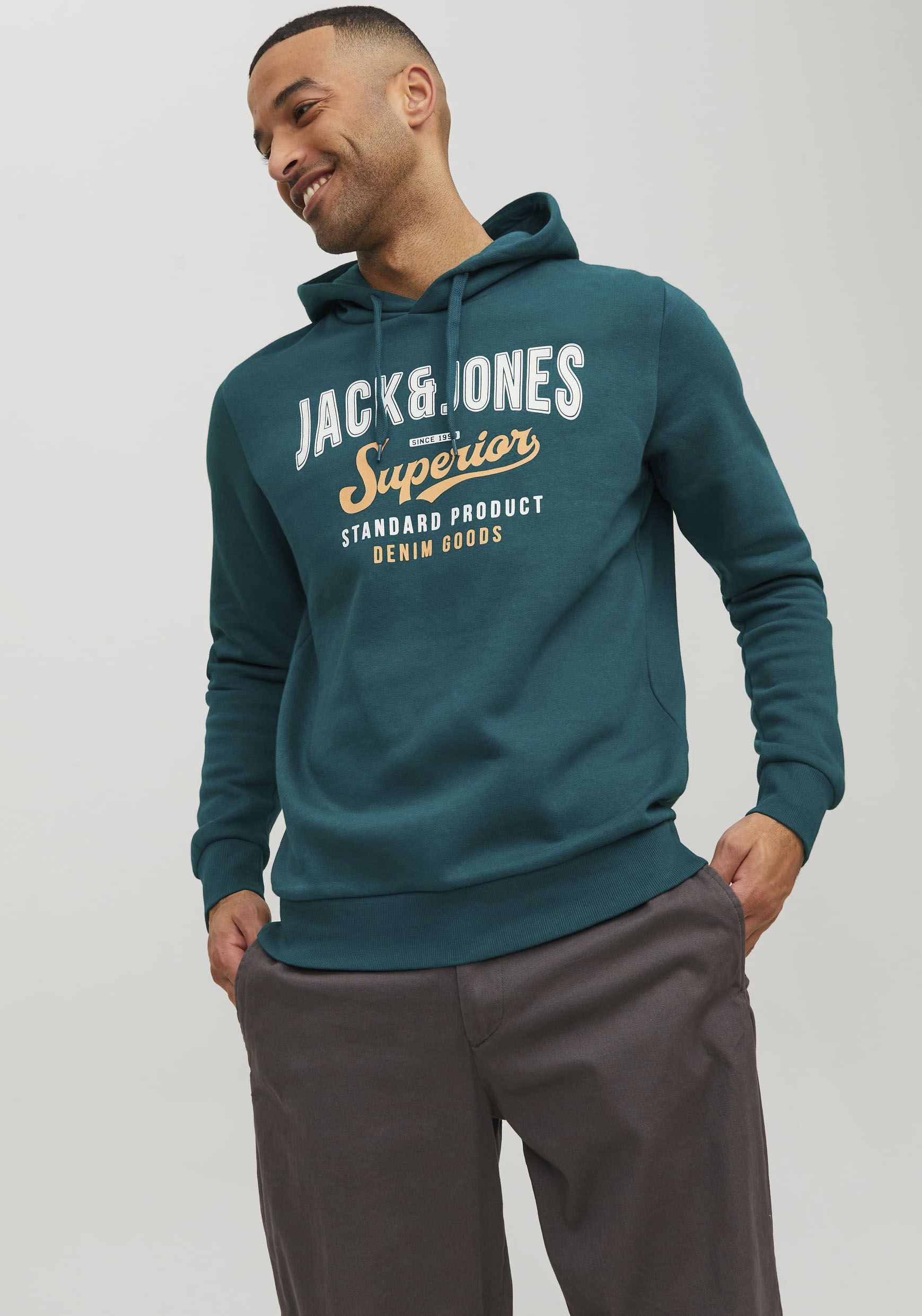 Jack & Jones Kapuzensweatshirt »LOGO SWEAT HOOD« von Jack & Jones