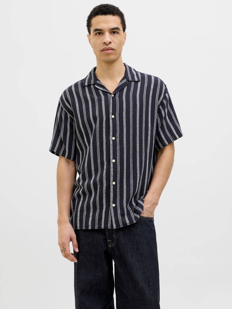Jack & Jones Kurzarmhemd »JJEENZO STRIPE RESORT SHIRT SS SN«, mit Streifen Muster von Jack & Jones