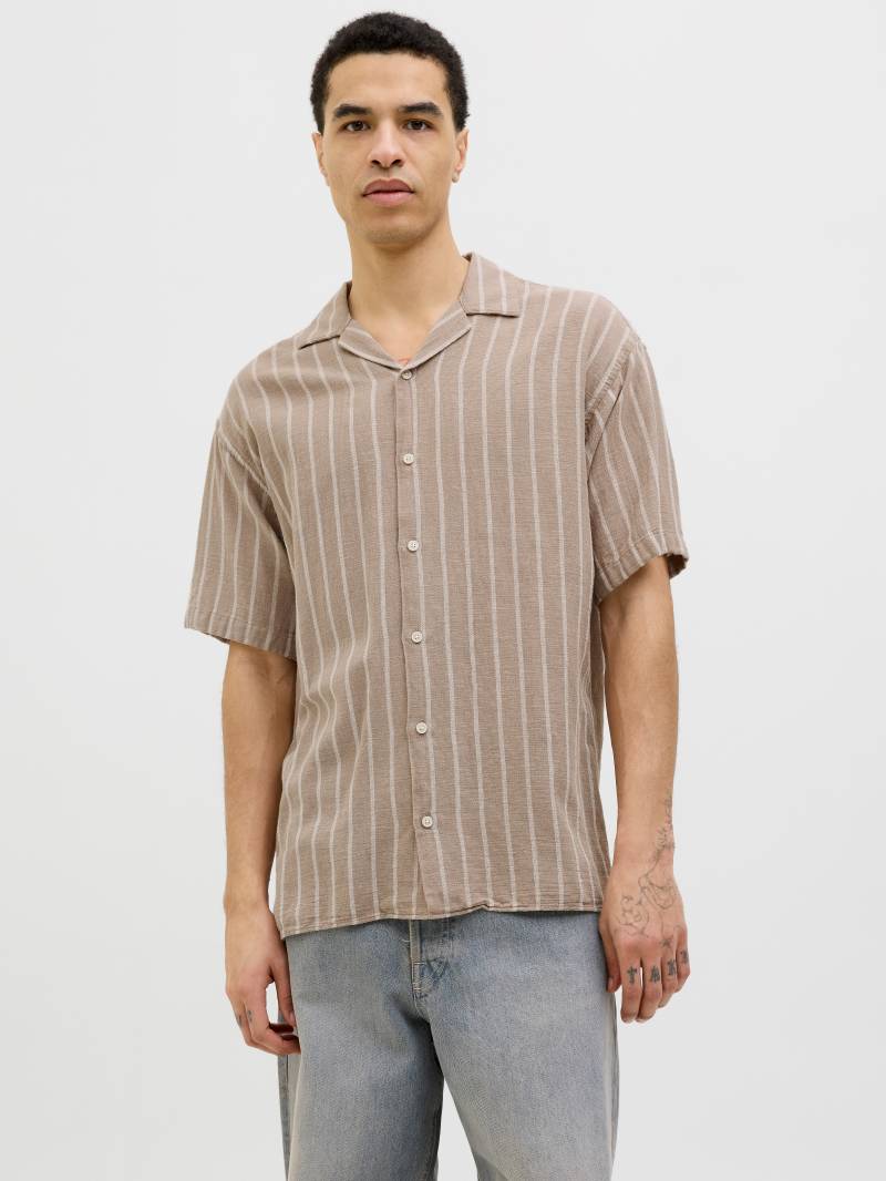 Jack & Jones Kurzarmhemd »JJEENZO STRIPE RESORT SHIRT SS SN«, mit Streifen Muster von Jack & Jones