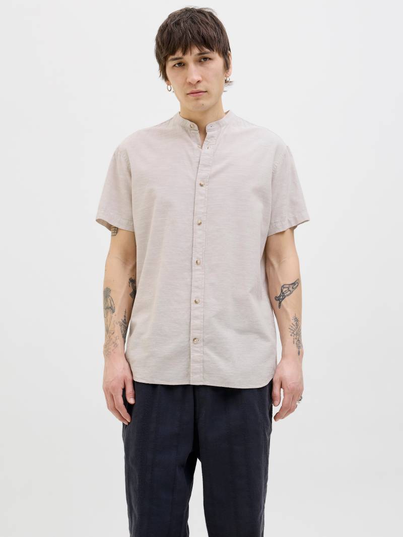 Jack & Jones Kurzarmhemd »JJESUMMER BAND SHIRT SS SN«, mit Bandkragen von Jack & Jones