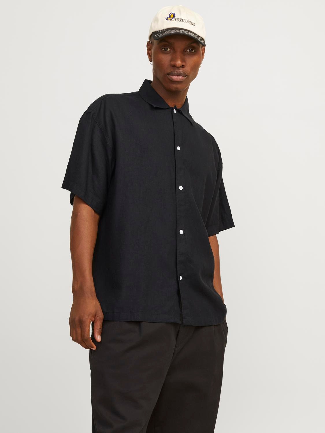 Jack & Jones Kurzarmhemd »JORFARO LINEN OVERSIZED SHIRT SS SN« von Jack & Jones