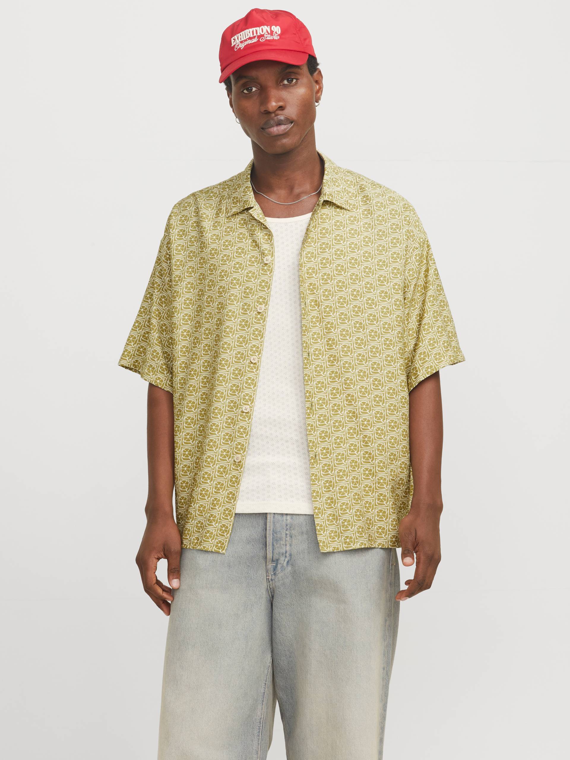 Jack & Jones Kurzarmhemd »JORMARSHALL ISLINGTON AOP SHIRT SS SN« von Jack & Jones