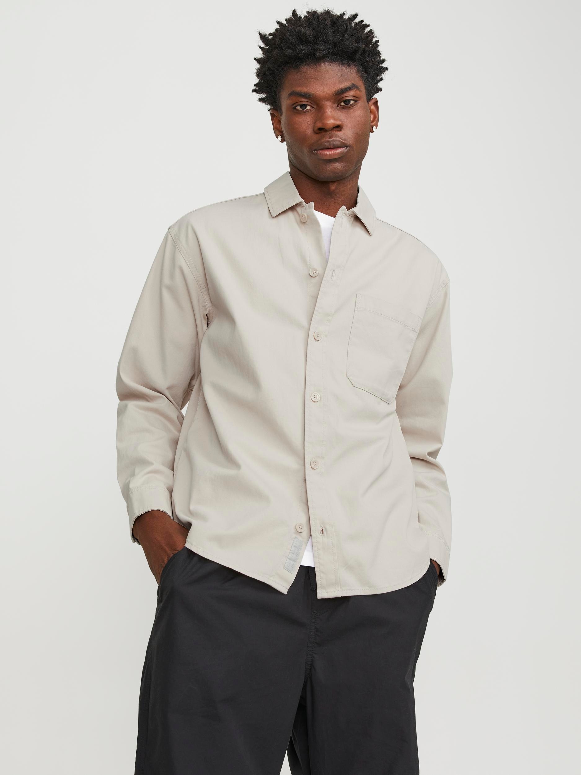 Jack & Jones Langarmhemd »JCOCOLLECTIVE ZAC OVERSHIRT LS SN« von Jack & Jones