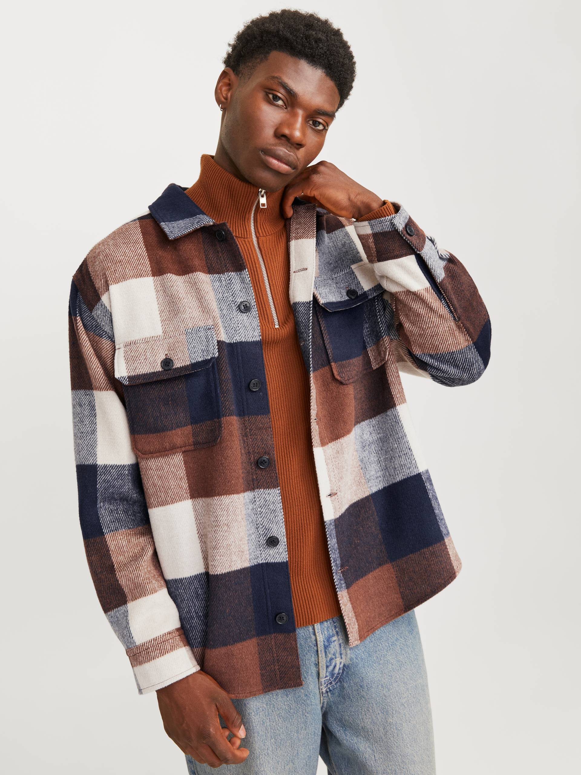 Jack & Jones Langarmhemd »JJEBRADLEY OLLIE OVERSHIRT LS NOOS«, mit Brusttaschen Jack & Jones Langarmhemd »JJEBRADLEY OLLIE OVERSHIRT LS NOOS«, mit Brusttaschen von Jack & Jones