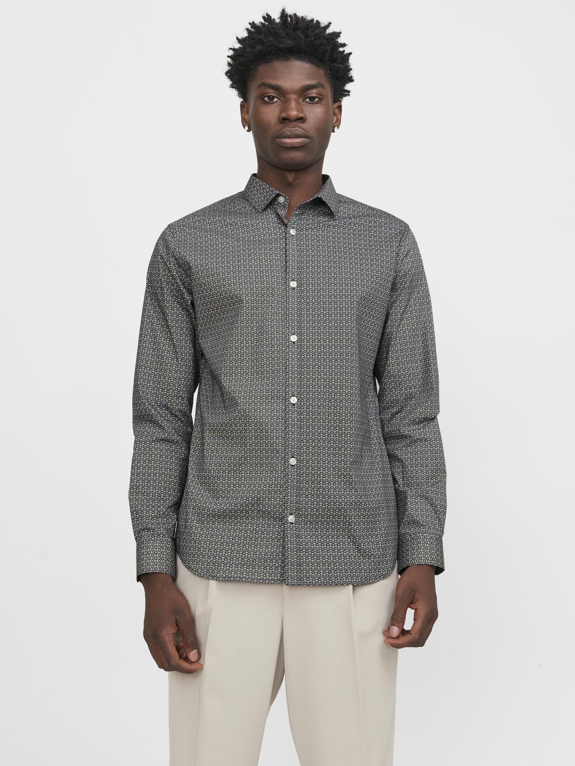 Jack & Jones Langarmhemd »JPRBLABLACKPOOL STRETCH SHIRT LS SS24 SN« von Jack & Jones