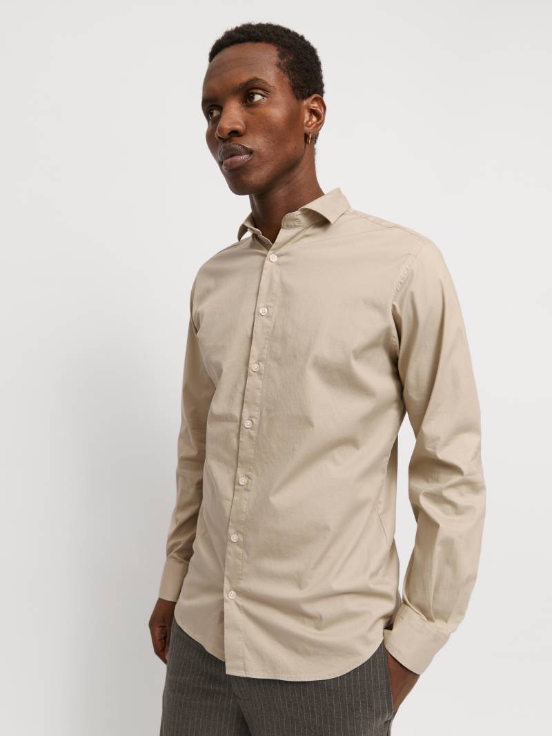 Jack & Jones Langarmhemd »JPRBLAJAXON STRETCH SHIRT L/S NOOS«, mit Hemdkragen von Jack & Jones