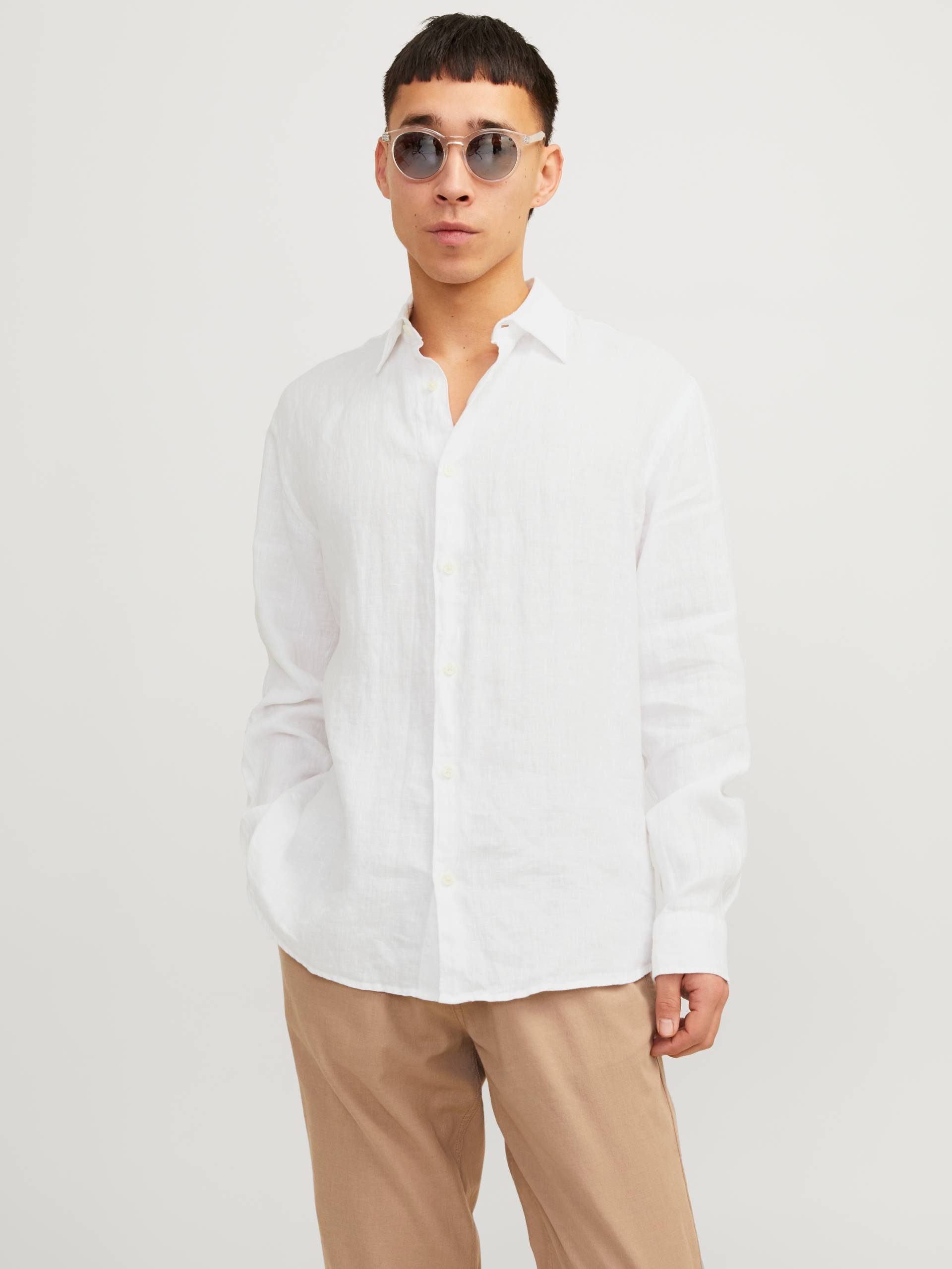 Jack & Jones Langarmhemd »JPRCCLAWRENCE LINEN L/S SHIRT SN« Jack & Jones Langarmhemd »JPRCCLAWRENCE LINEN L/S SHIRT SN« von Jack & Jones