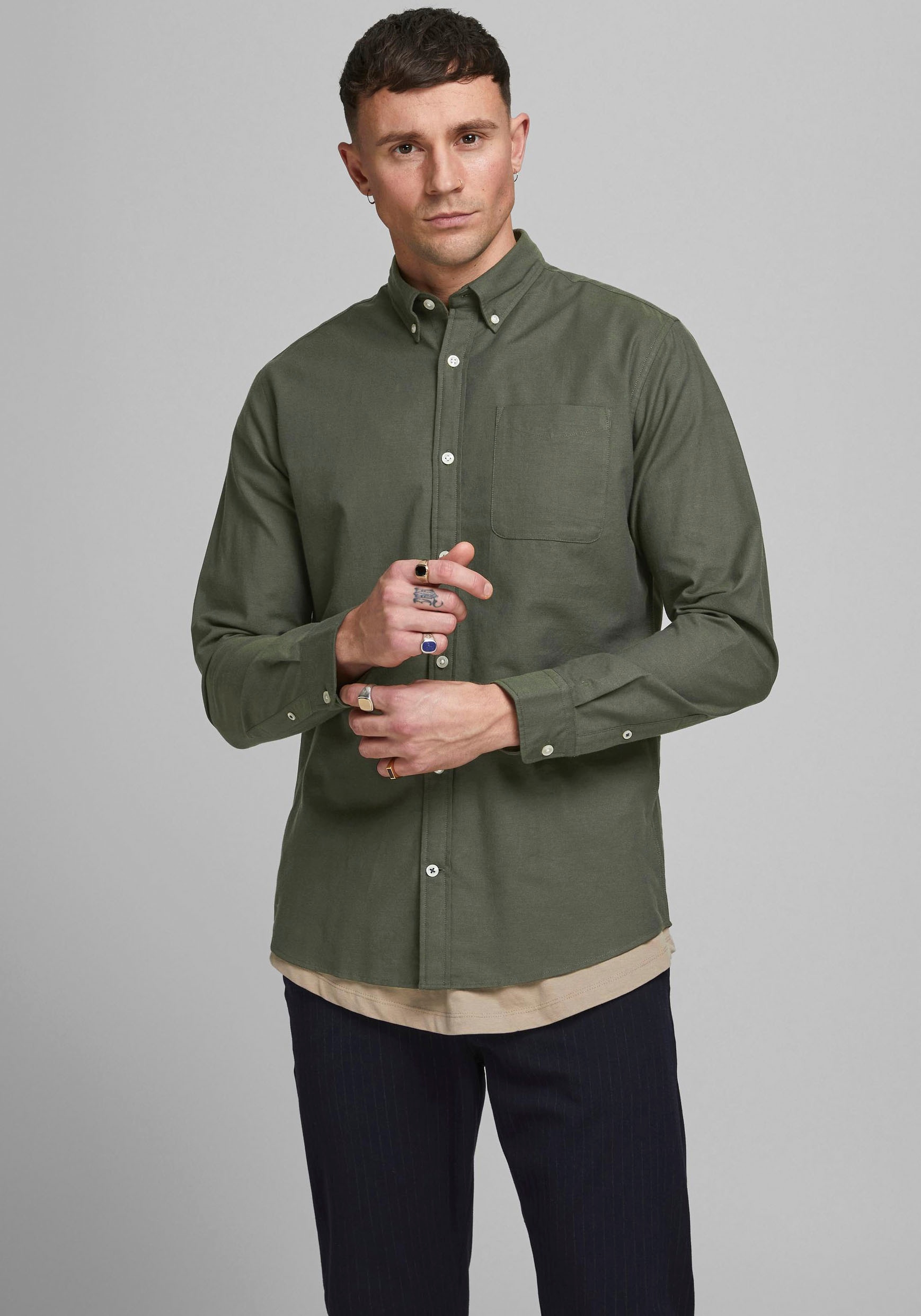 Jack & Jones Langarmhemd »OXFORD SHIRT« Jack & Jones Langarmhemd »OXFORD SHIRT« von Jack & Jones