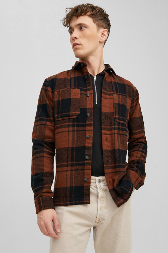 Jack & Jones Overshirt | Cinnamon | Herren  | L von Jack & Jones