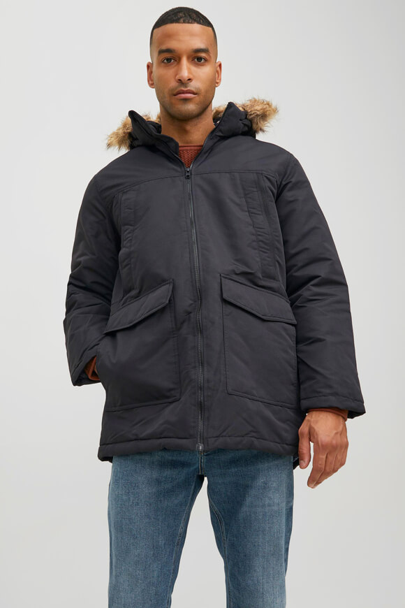 Jack & Jones Parka | Schwarz | Herren  | M von Jack & Jones