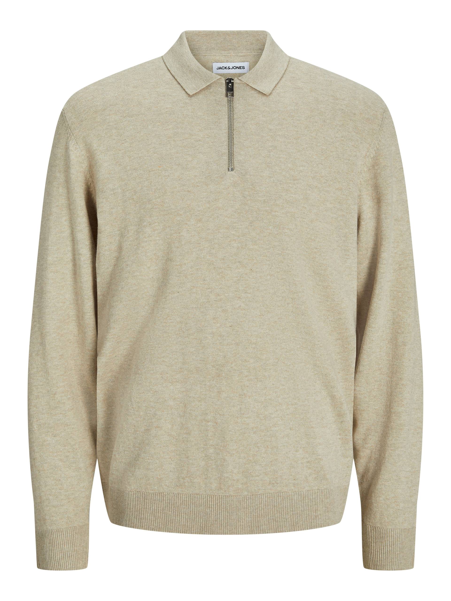 Jack & Jones Polokragenpullover »JJEEMIL KNIT POLO HALF ZIP LS NOOS«, mit Polo Kragen von Jack & Jones
