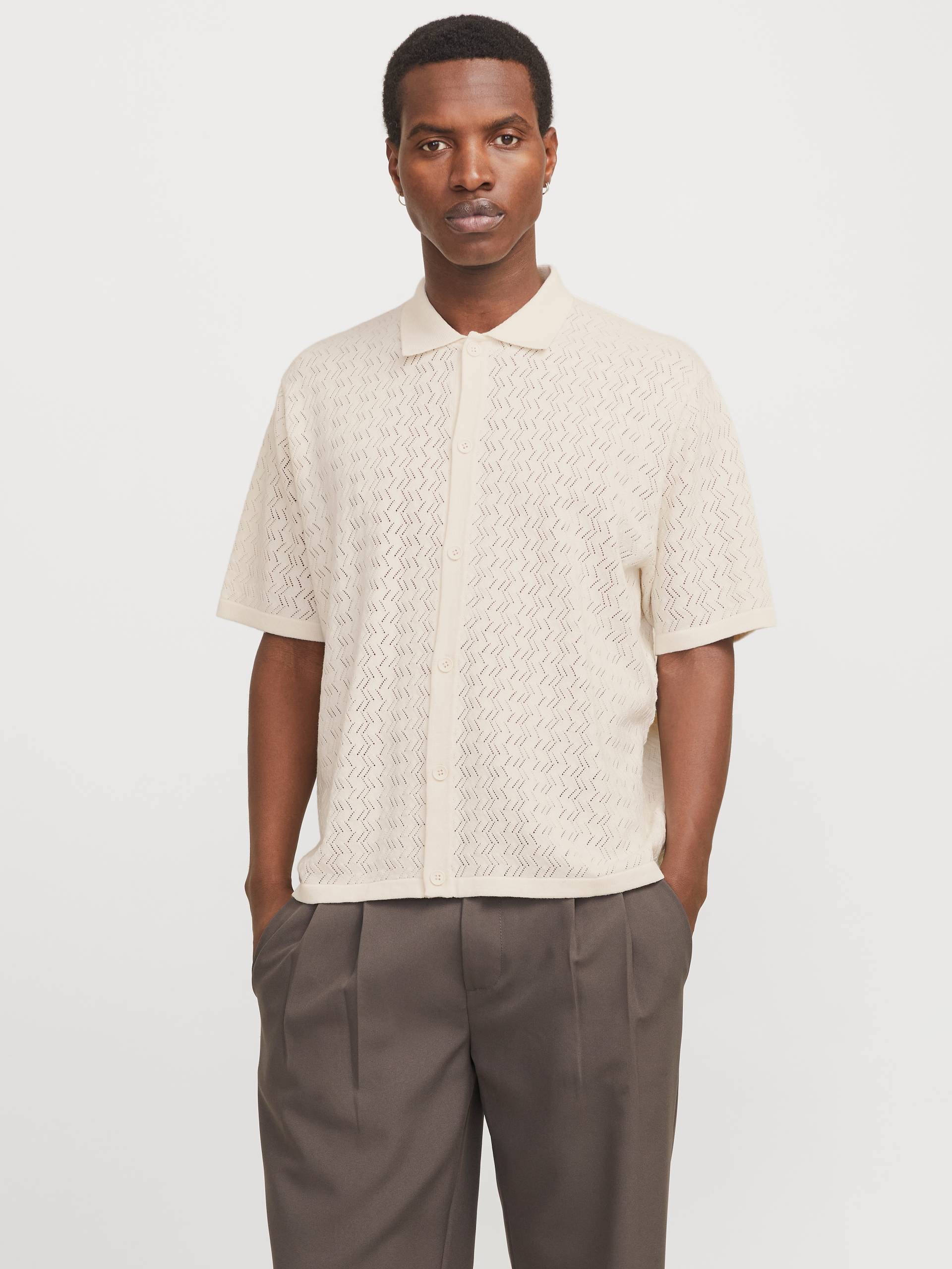 Jack & Jones Polokragenpullover »JORTYLER KNIT SS POLO SN« von Jack & Jones