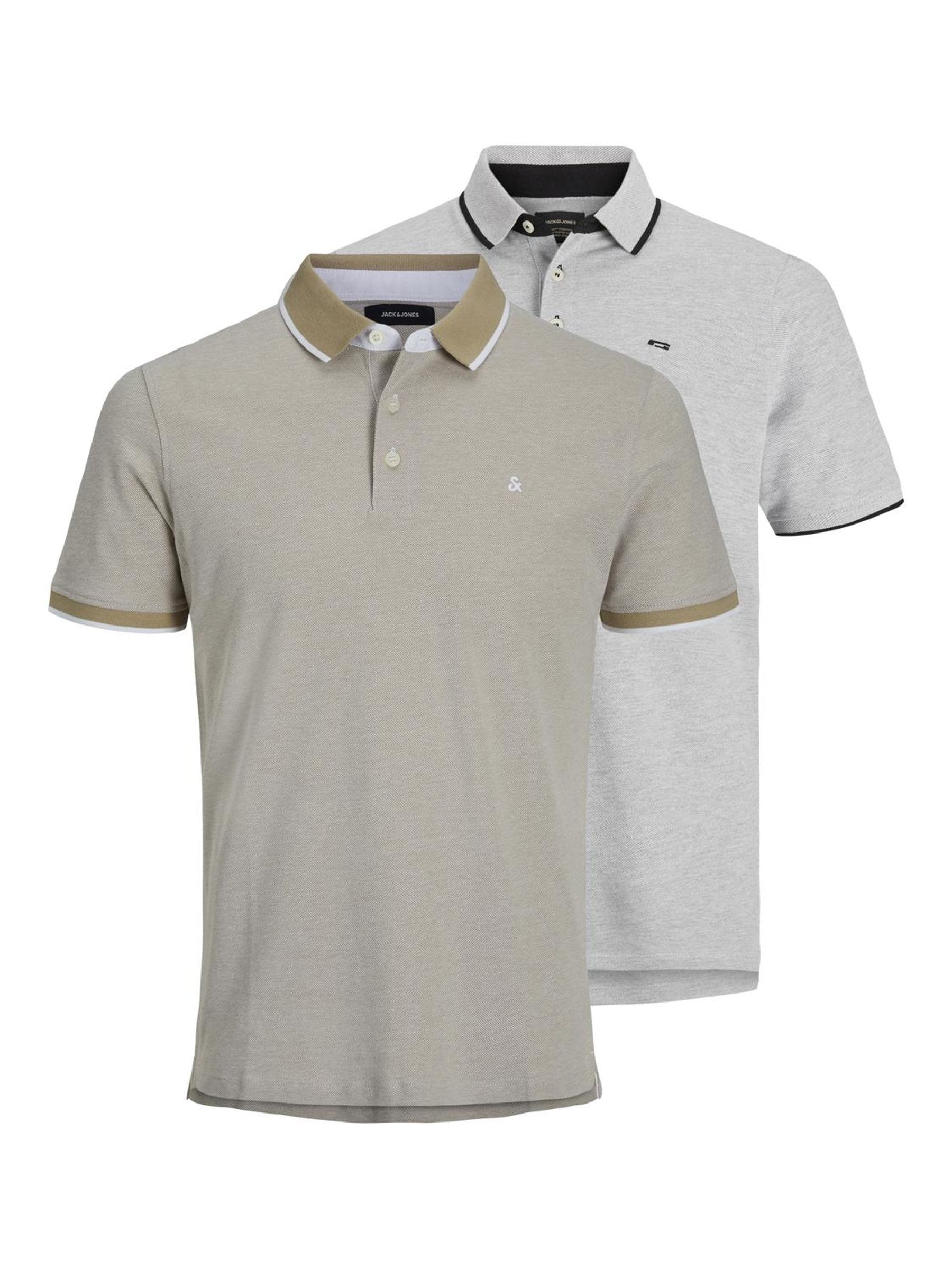 Jack & Jones Poloshirt »JJEPAULOS POLO SS 2PK MP NOOS«, (Packung, 2 tlg.) Jack & Jones Poloshirt »JJEPAULOS POLO SS 2PK MP NOOS«, (Packung, 2 tlg.) von Jack & Jones