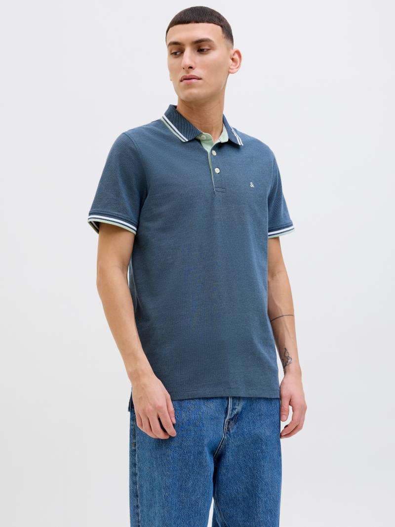 Jack & Jones Poloshirt »JJEPAULOS POLO SS NOOS«, mit Logo Stickerei von Jack & Jones