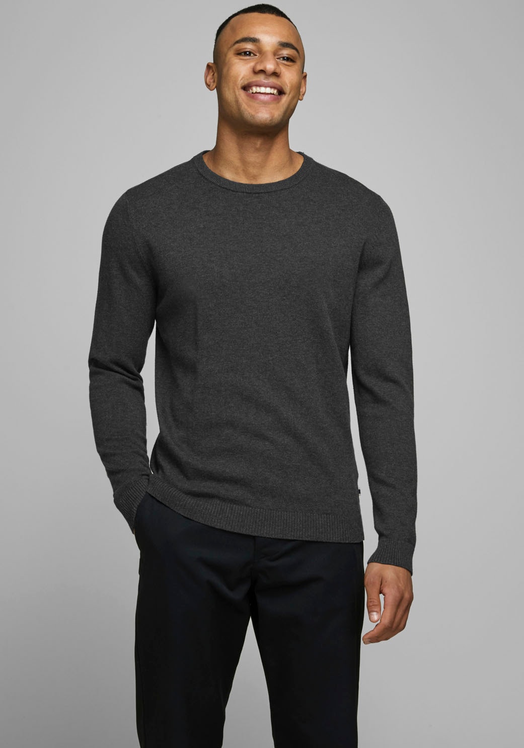 Jack & Jones Rundhalspullover »BASIC KNIT CREW NECK« von Jack & Jones