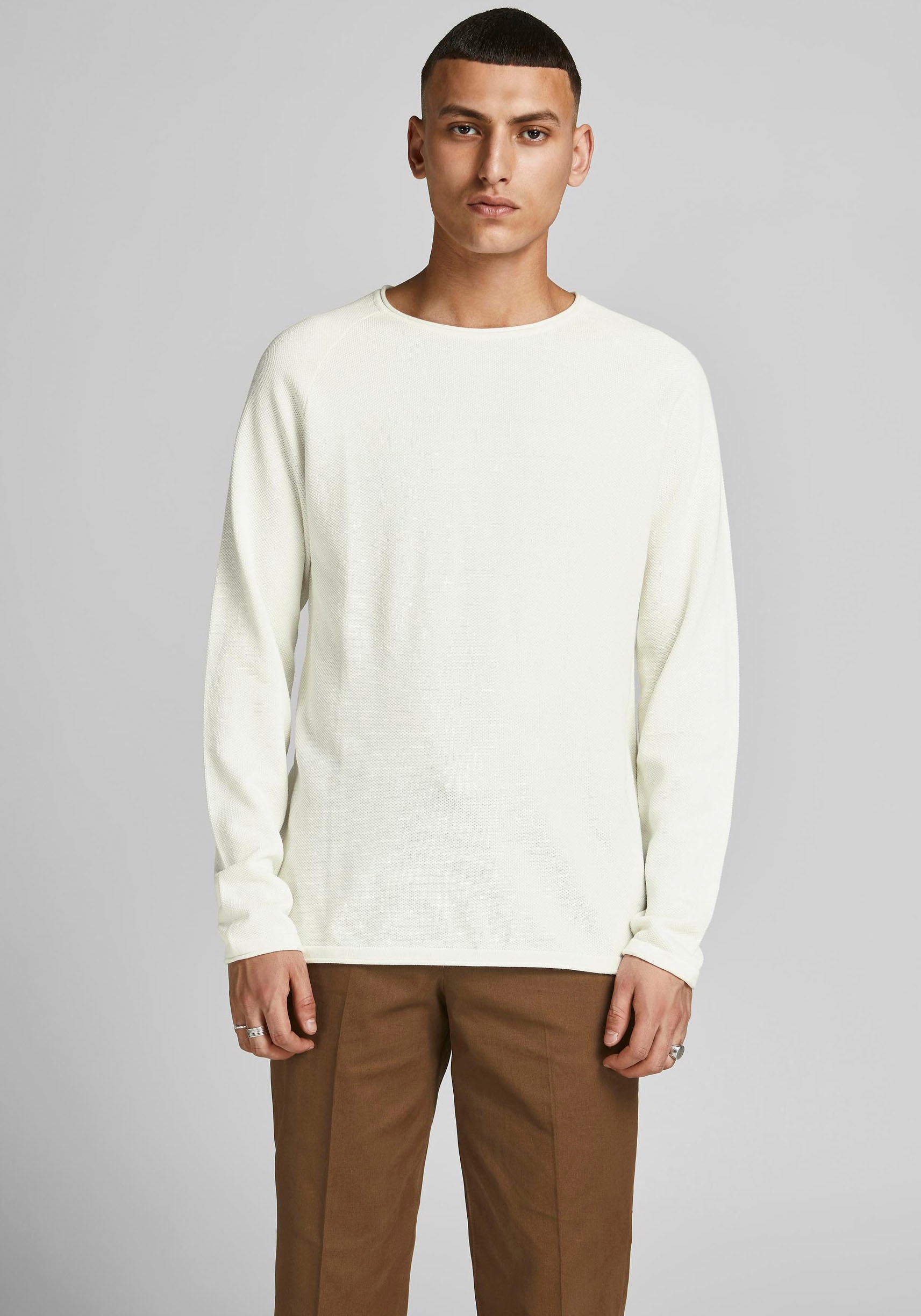 Jack & Jones Rundhalspullover »HILL KNIT« von Jack & Jones