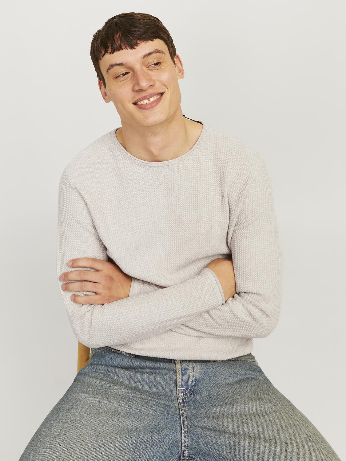 Jack & Jones Rundhalspullover »JJECOOPER KNIT CREW NECK NOOS«, in Strick Optik Jack & Jones Rundhalspullover »JJECOOPER KNIT CREW NECK NOOS«, in Strick Optik von Jack & Jones