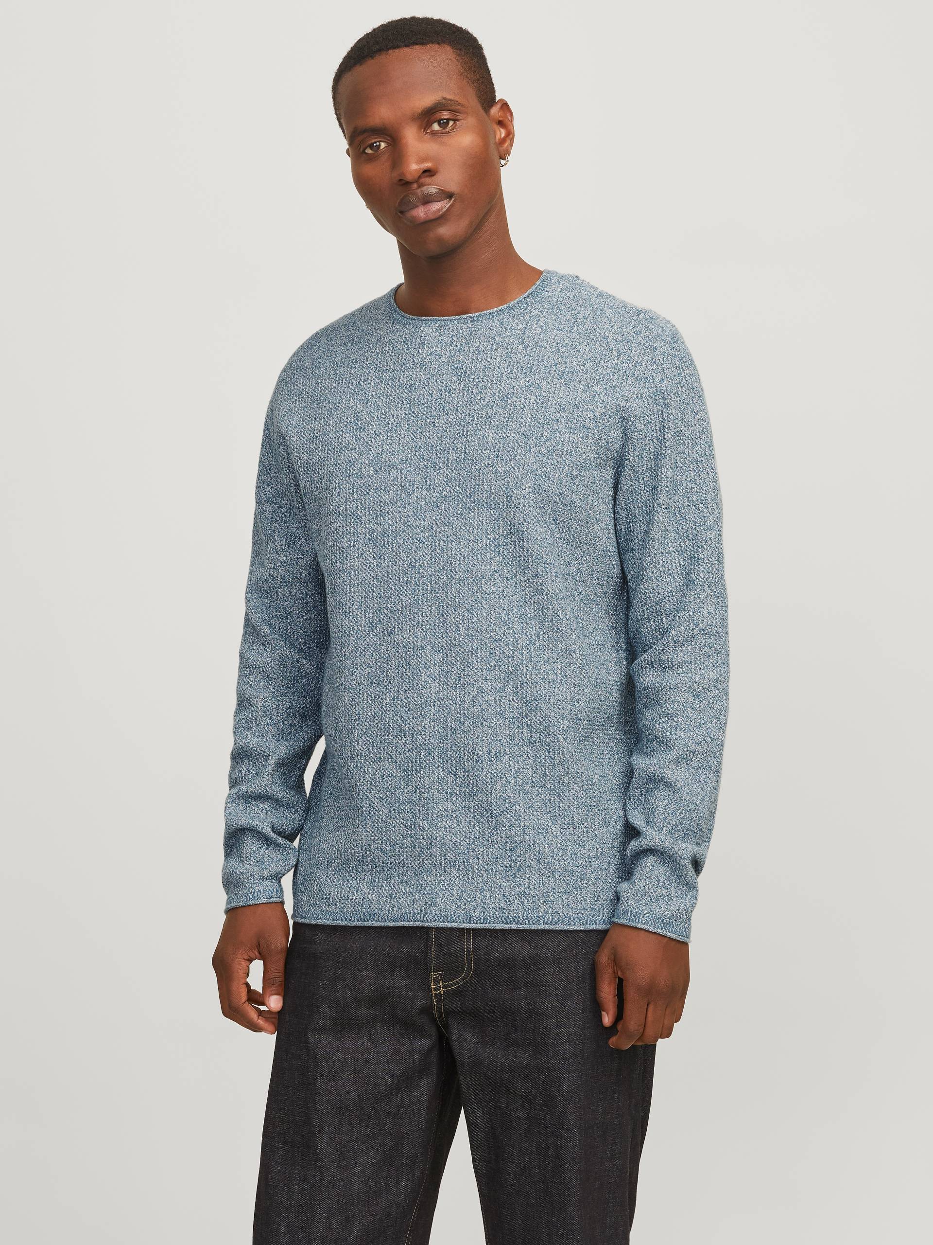 Jack & Jones Rundhalspullover »JJECOOPER KNIT CREW NECK NOOS«, in Strick Optik Jack & Jones Rundhalspullover »JJECOOPER KNIT CREW NECK NOOS«, in Strick Optik von Jack & Jones