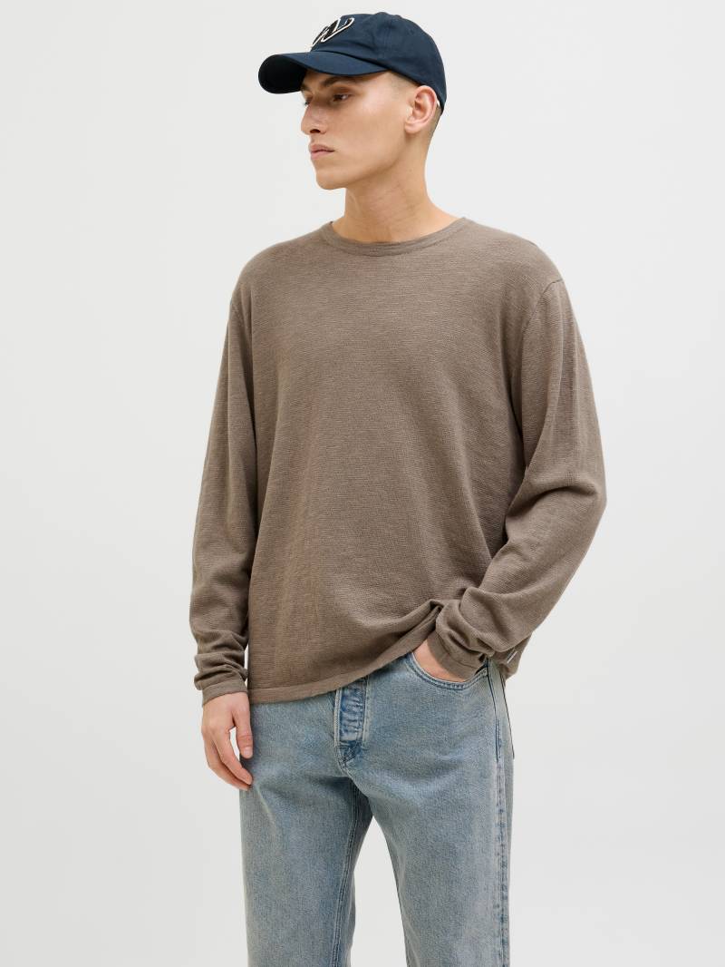 Jack & Jones Rundhalspullover »JJESUMMER KNIT CREW NECK SN«, mit Rundhalsausschnitt von Jack & Jones