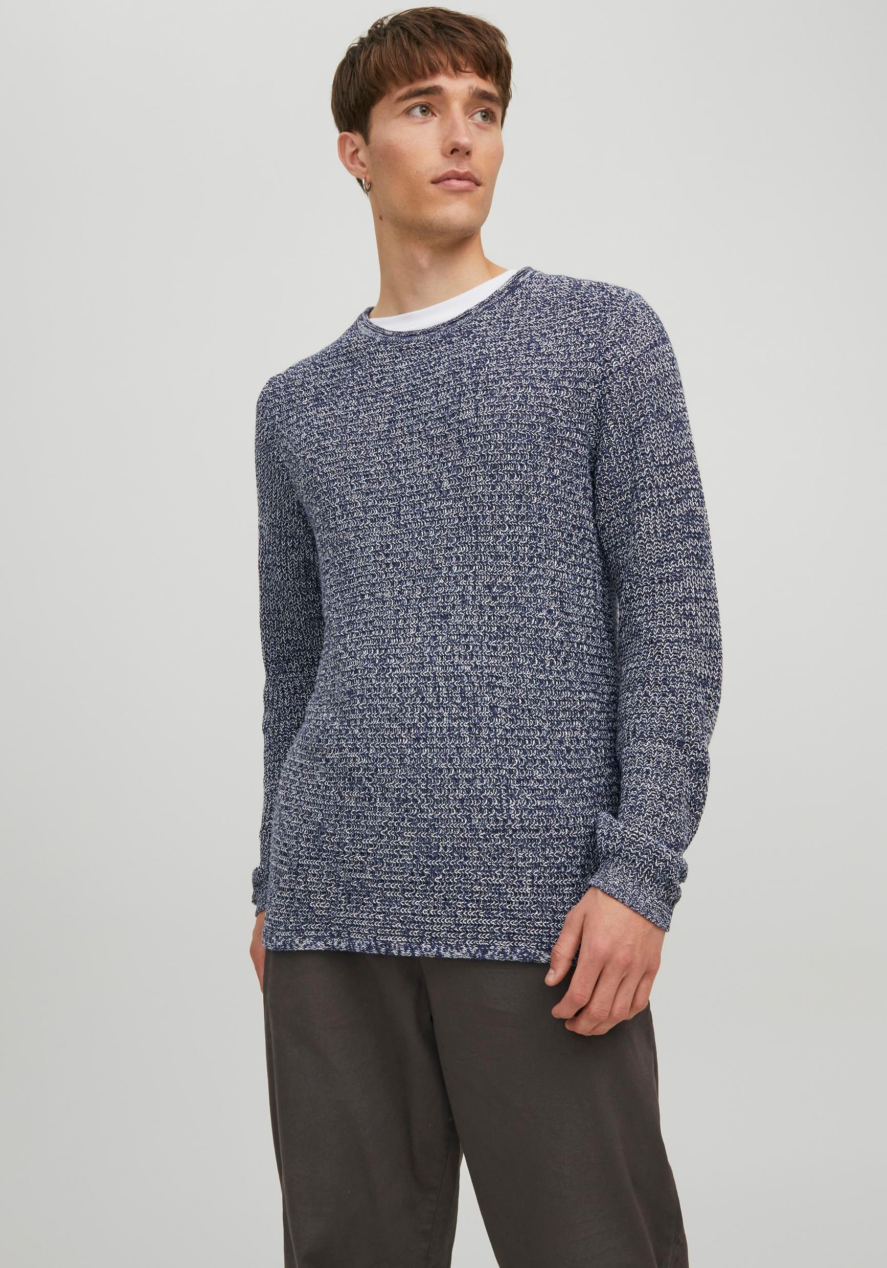 Jack & Jones Rundhalspullover »PHIL KNIT CREW NECK« von Jack & Jones