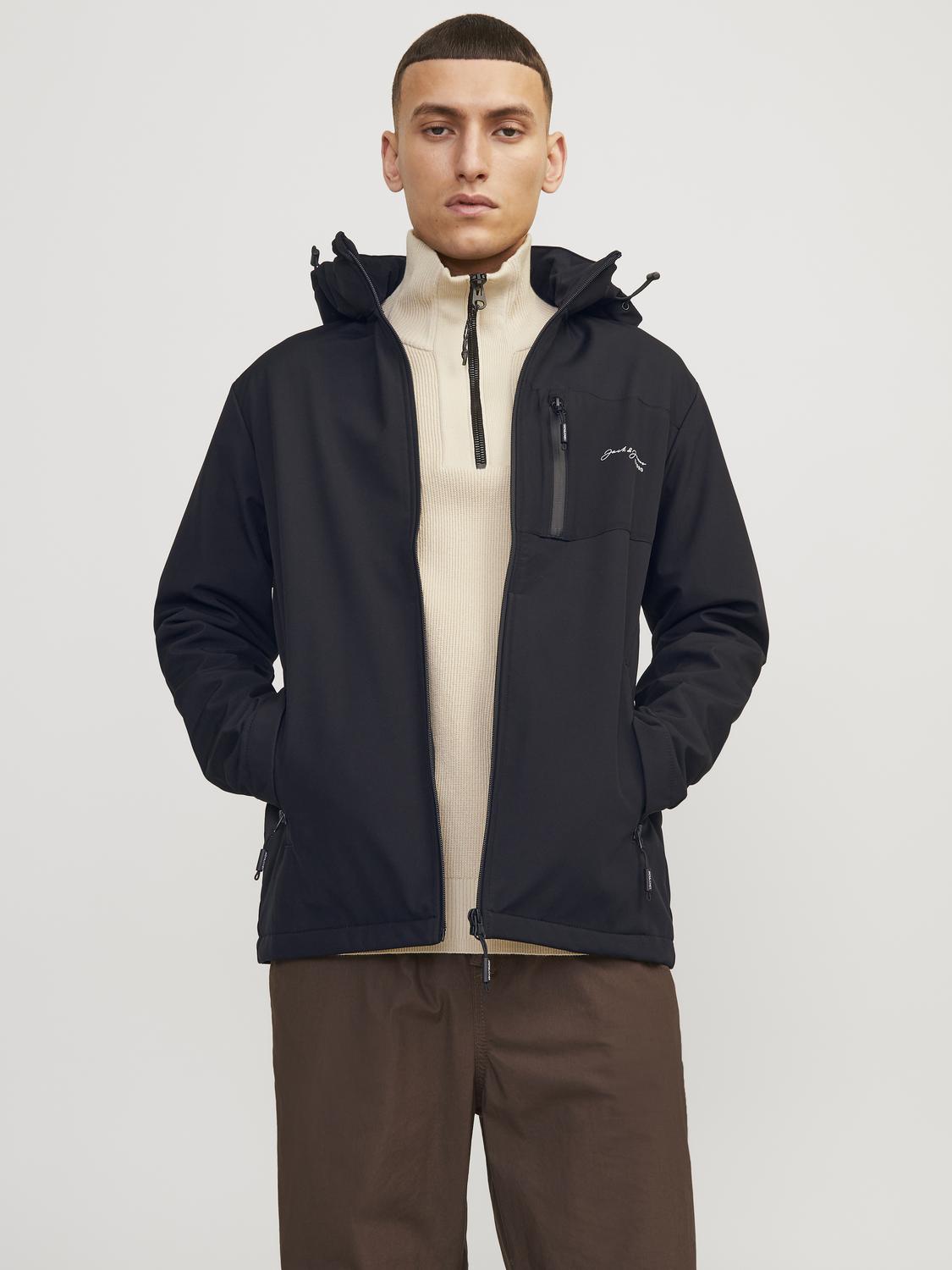 Jack & Jones Softshelljacke »JJ JJTYSON SOFTSHELL JACKET«, mit Kapuze von Jack & Jones