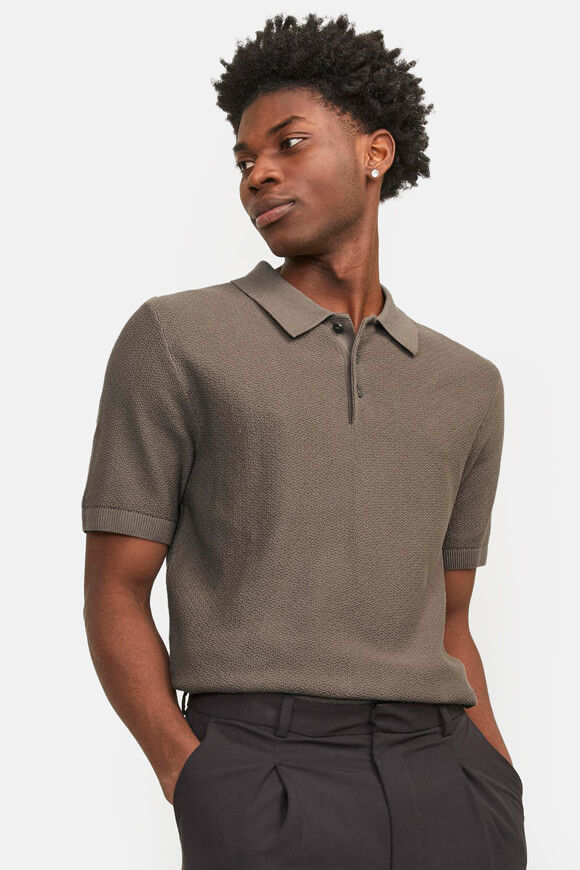 Jack & Jones Strick Polo | Falcon | Herren  | M von Jack & Jones