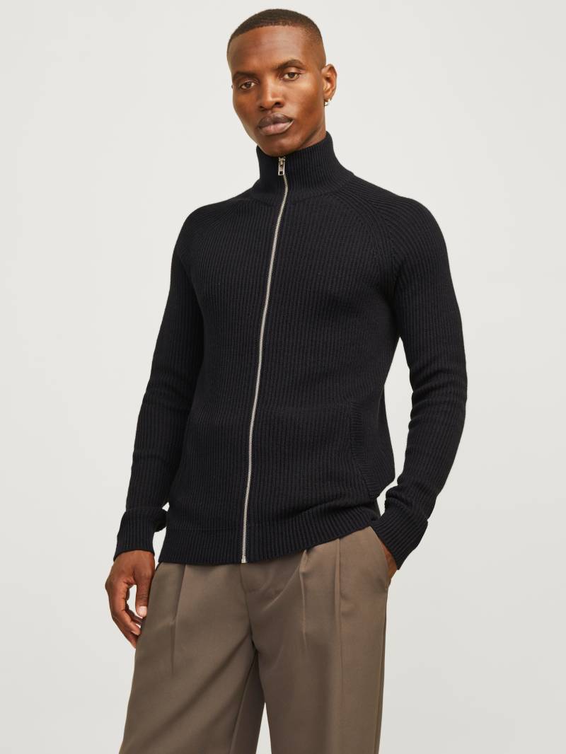 Jack & Jones Strickjacke »JJPANNEL KNIT ZIP CARDIGAN AW24« von Jack & Jones
