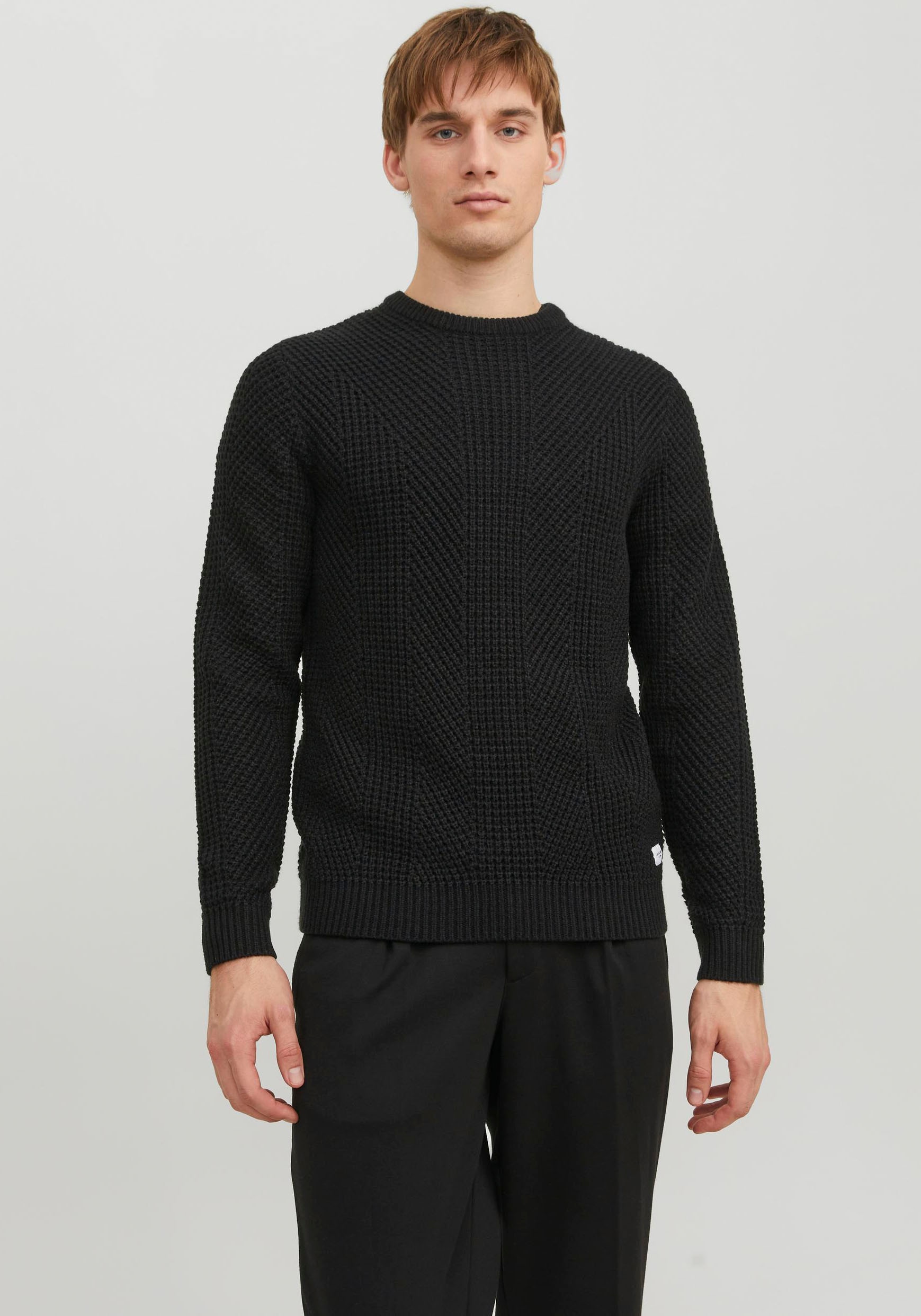 Jack & Jones Strickpullover »JJSTANDFORD KNIT CREW NECK« von Jack & Jones