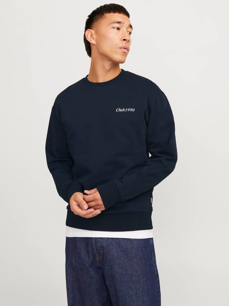 Jack & Jones Sweatshirt »JJEBRADLEY GRAPHIC SWEAT CREW NOOS«, mit Front und Back Print von Jack & Jones