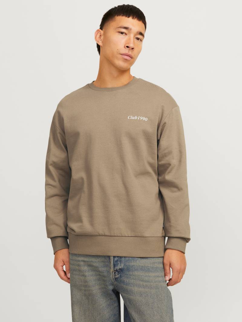 Jack & Jones Sweatshirt »JJEBRADLEY GRAPHIC SWEAT CREW NOOS«, mit Front und Back Print von Jack & Jones