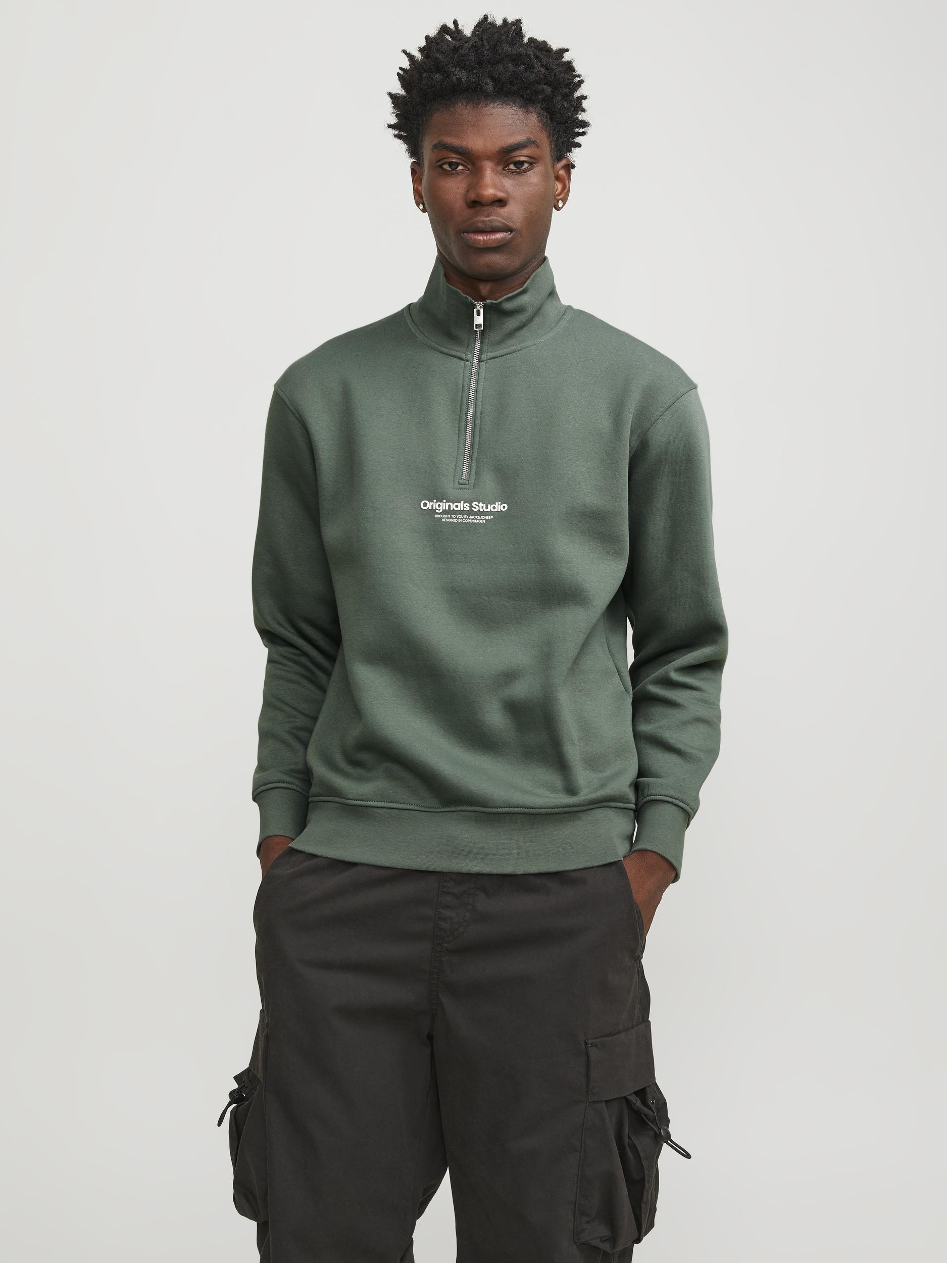 Jack & Jones Sweatshirt »JORVESTERBRO SWEAT QUARTER ZIP HN SN« von Jack & Jones