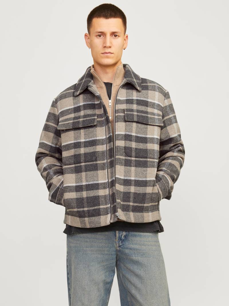 Jack & Jones Wolljacke »JPRCCRUSSEL WOOL BLEND JACKET SN«, ohne Kapuze von Jack & Jones