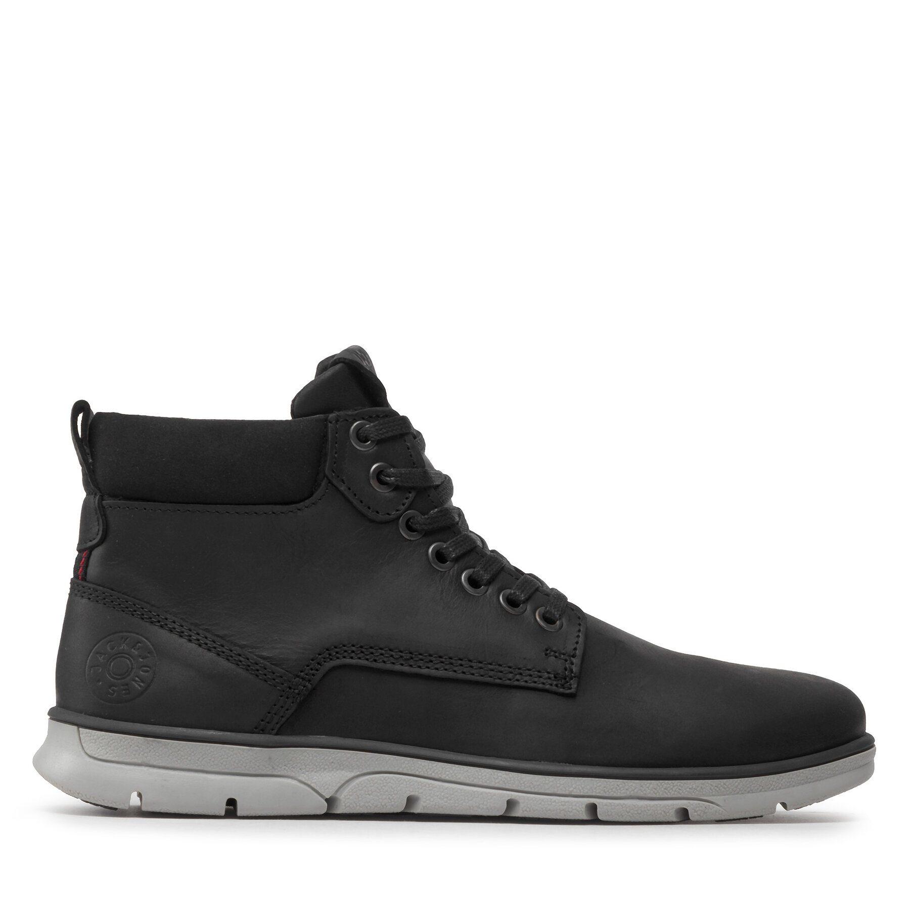 Schnürschuhe Jack&Jones Jfwtubar Leather 12159517 Anthracite von Jack&Jones