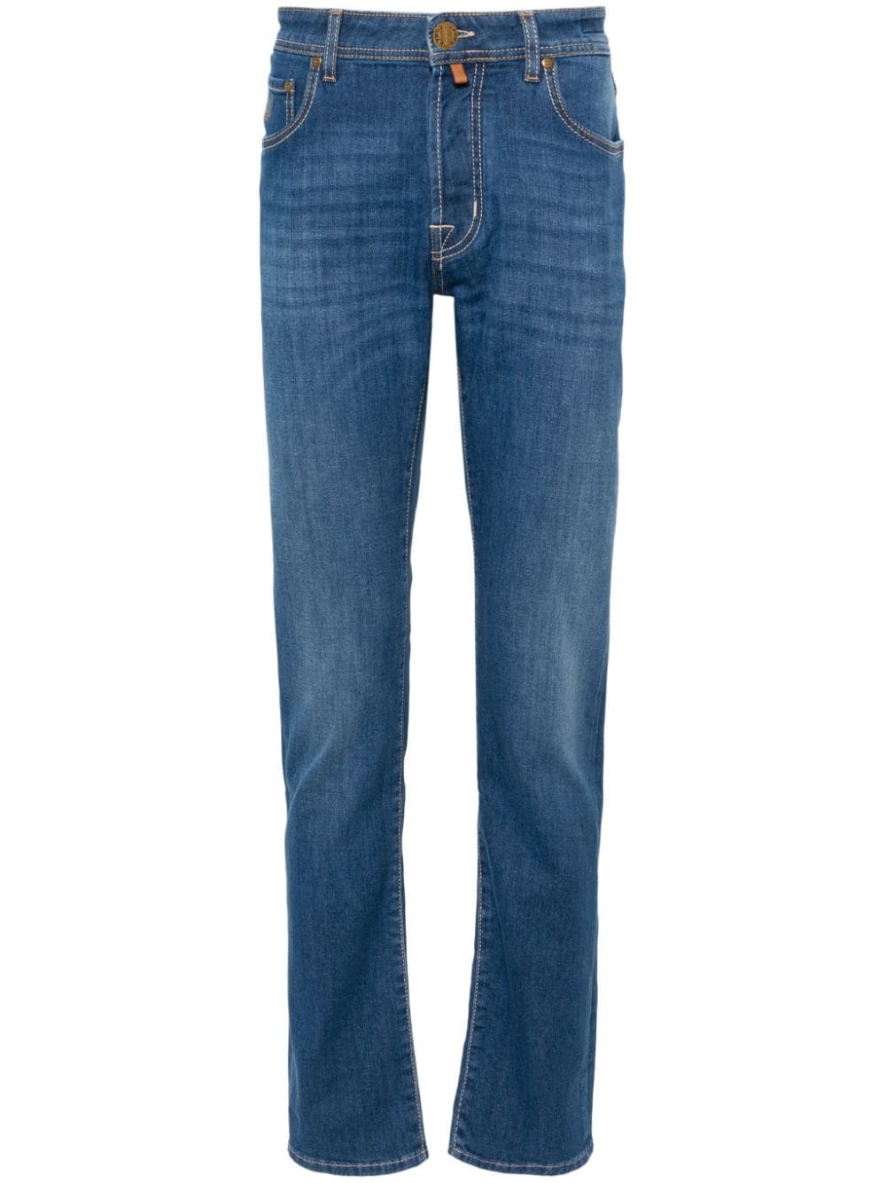 Jacob Cohën Bard mid-rise slim-fit jeans - Blue von Jacob Cohën