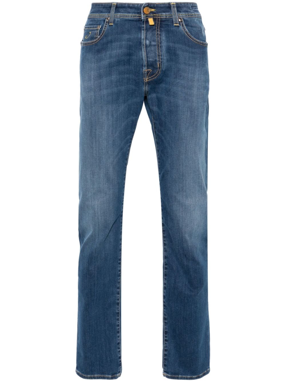 Jacob Cohën Bard mid-rise slim-fit jeans - Blue von Jacob Cohën